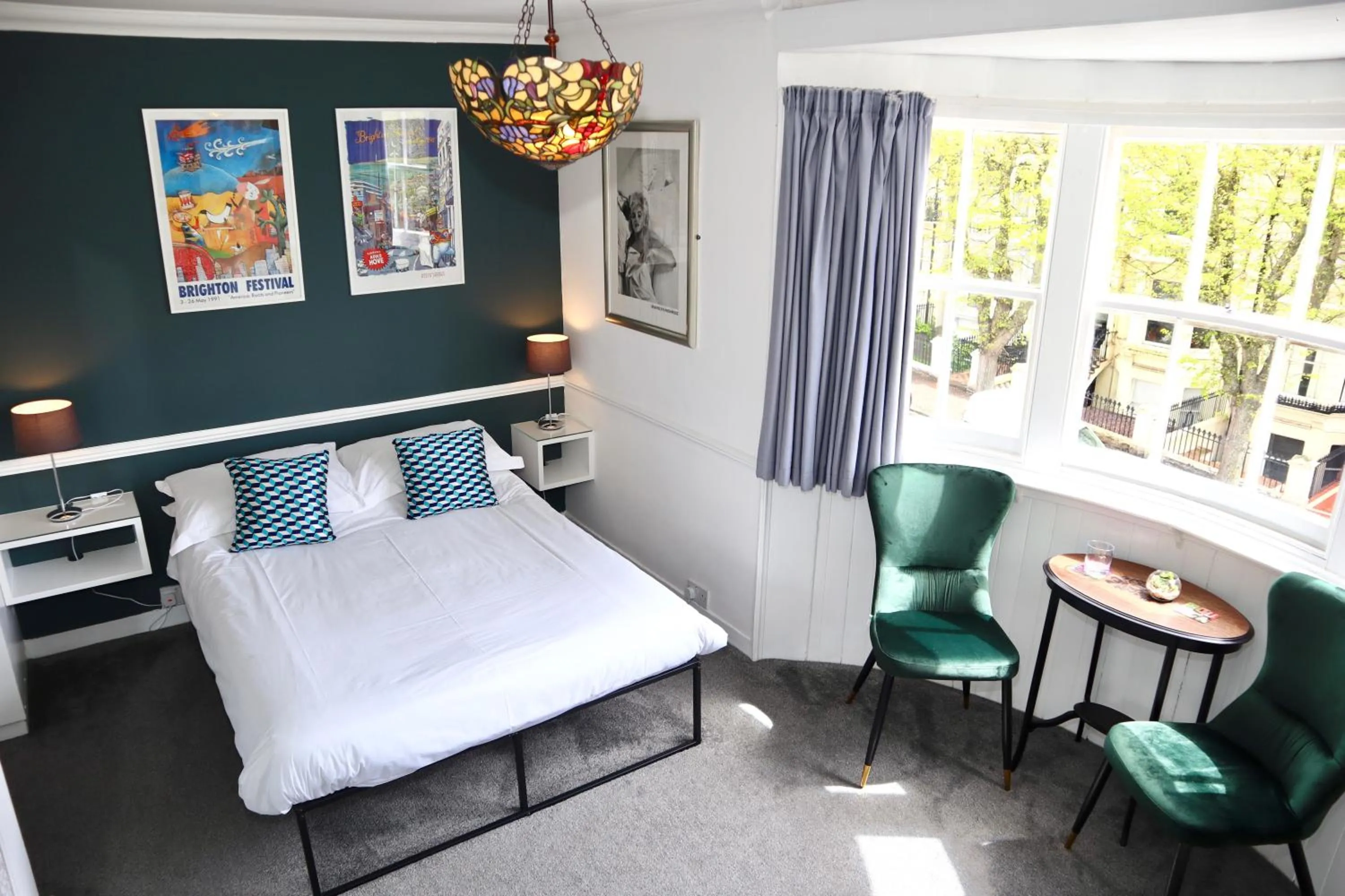 Bedroom, Bed in Colson House