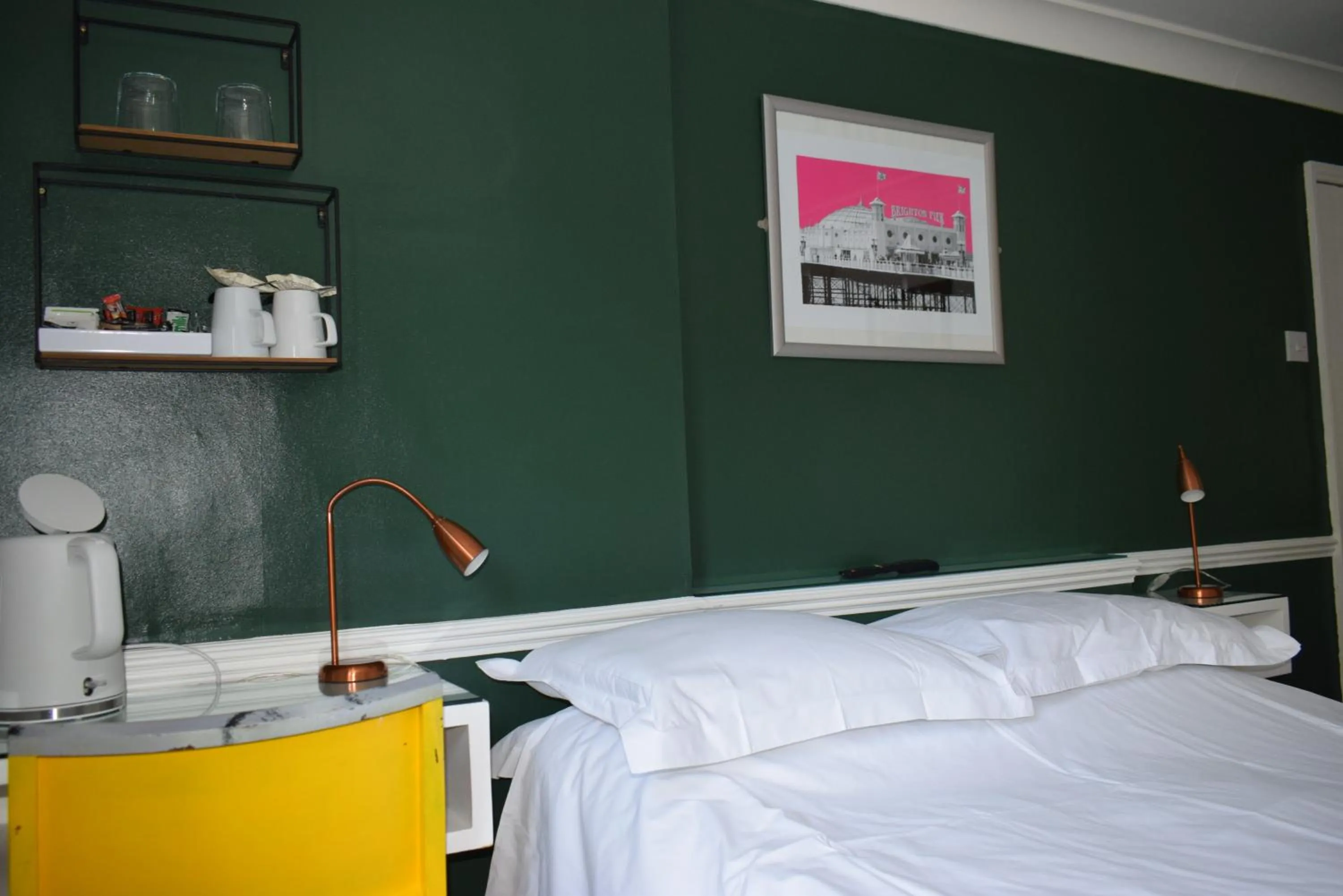 Bedroom, Bed in Colson House