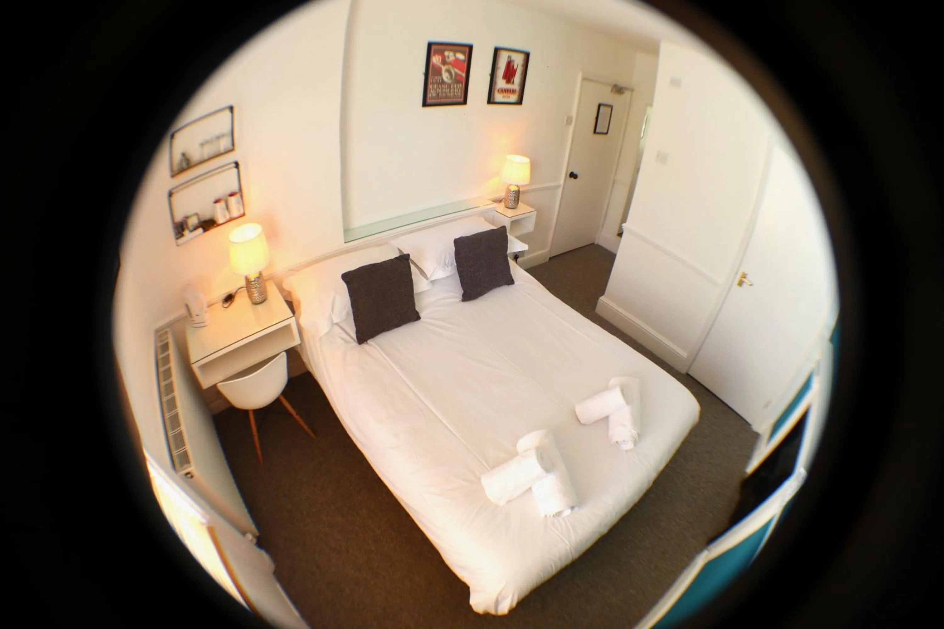 Bedroom, Bed in Colson House