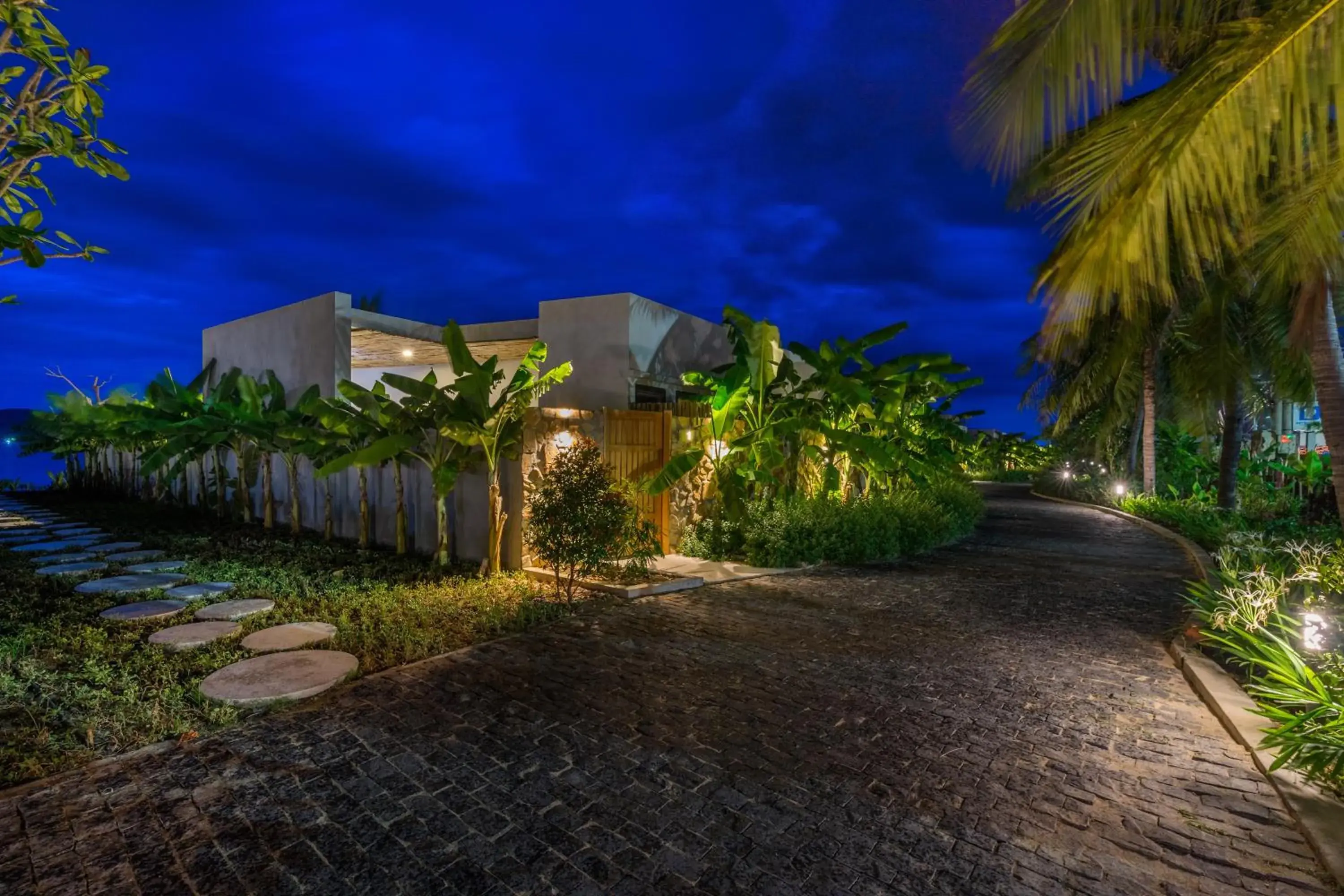 Facade/entrance in Que Toi Village Resort Phu Yen Facade/entrance in Que Toi Village Resort Phu Yen