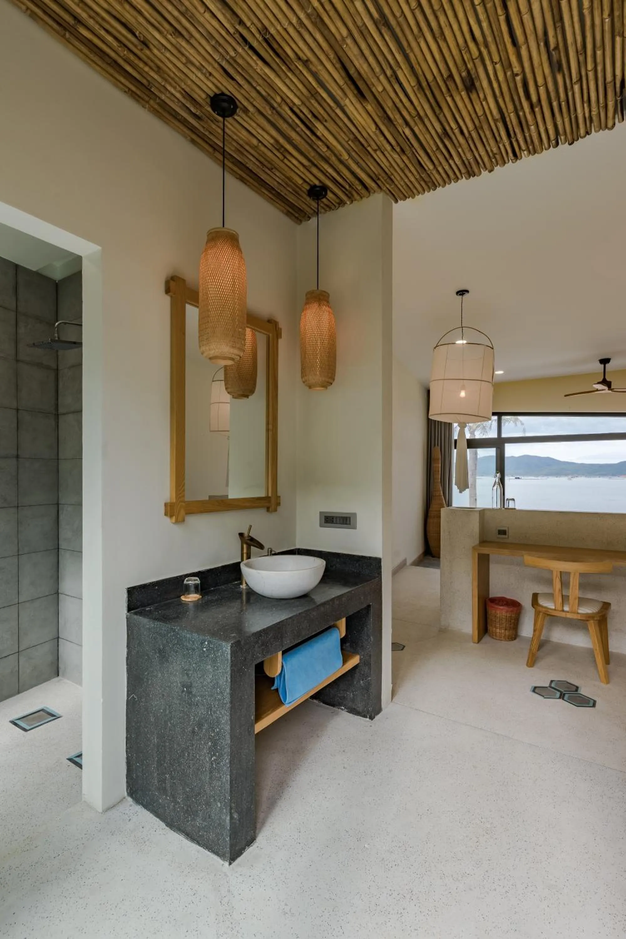 Bathroom in Que Toi Village Resort Phu Yen