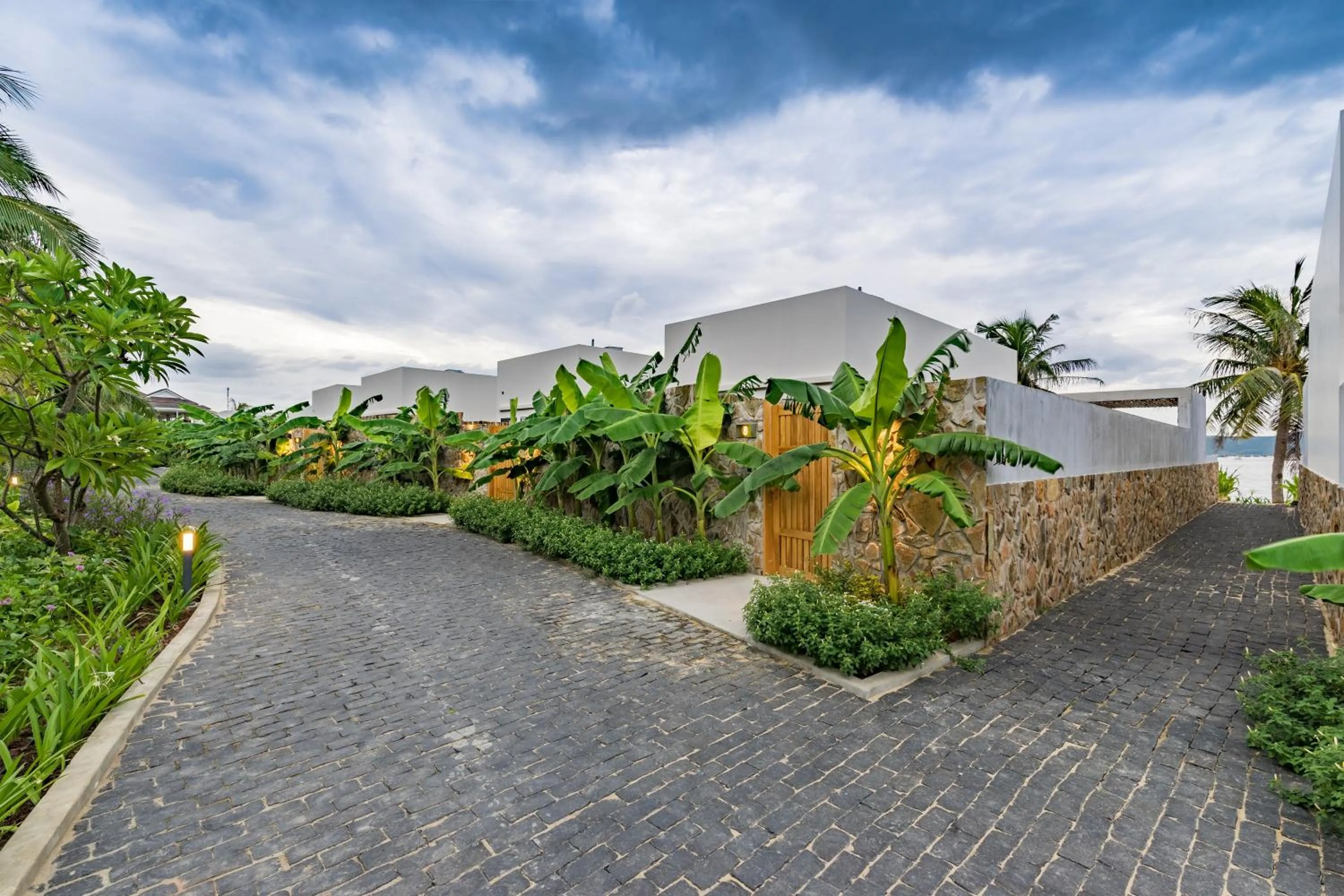 Facade/entrance in Que Toi Village Resort Phu Yen