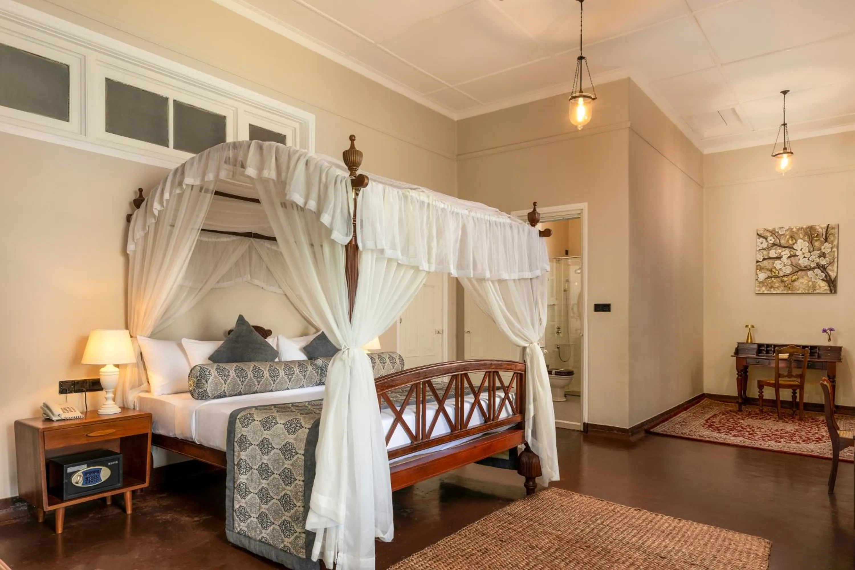 Bed in Castle Hill Bungalow by Seven Angels