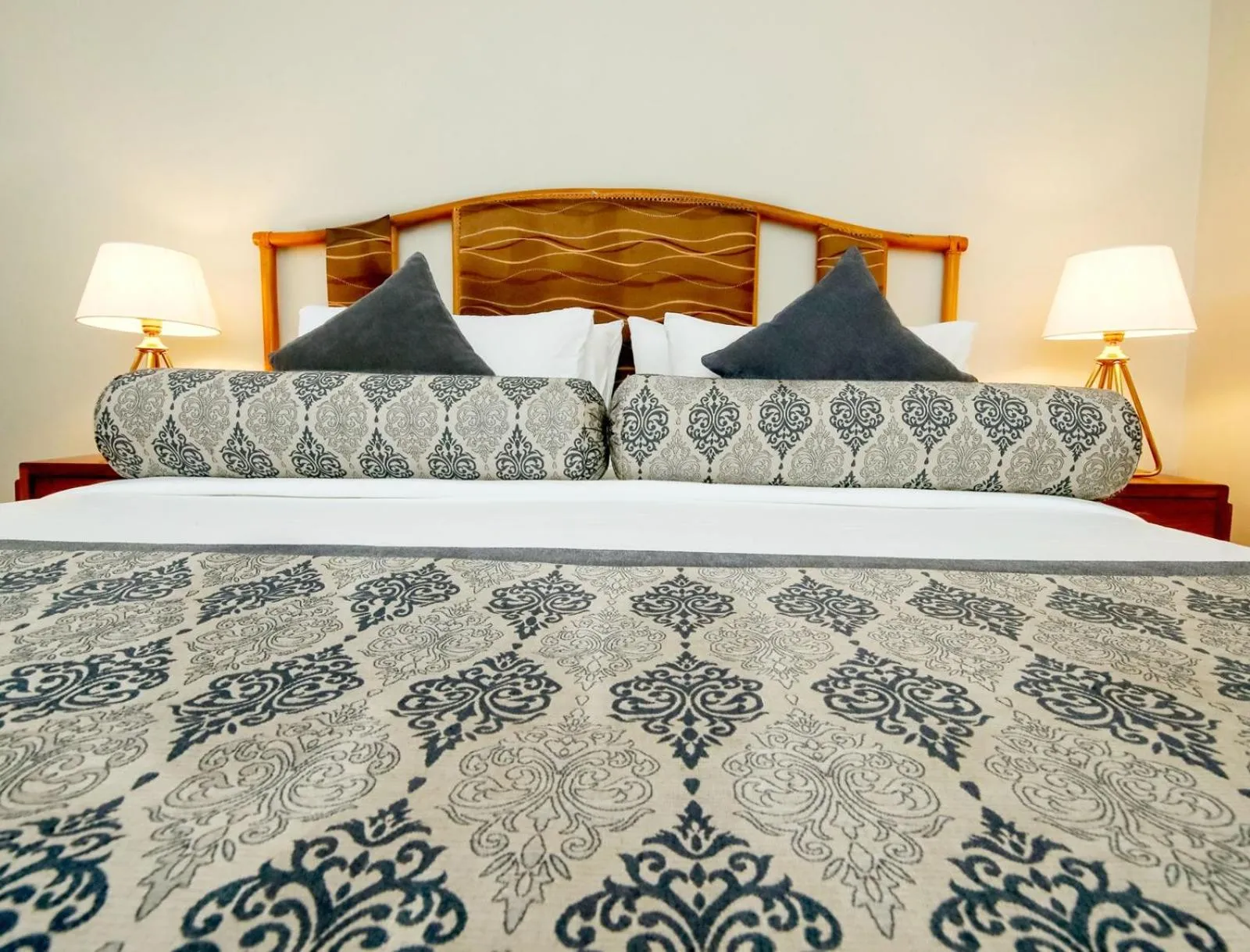 Bed in Castle Hill Bungalow by Seven Angels