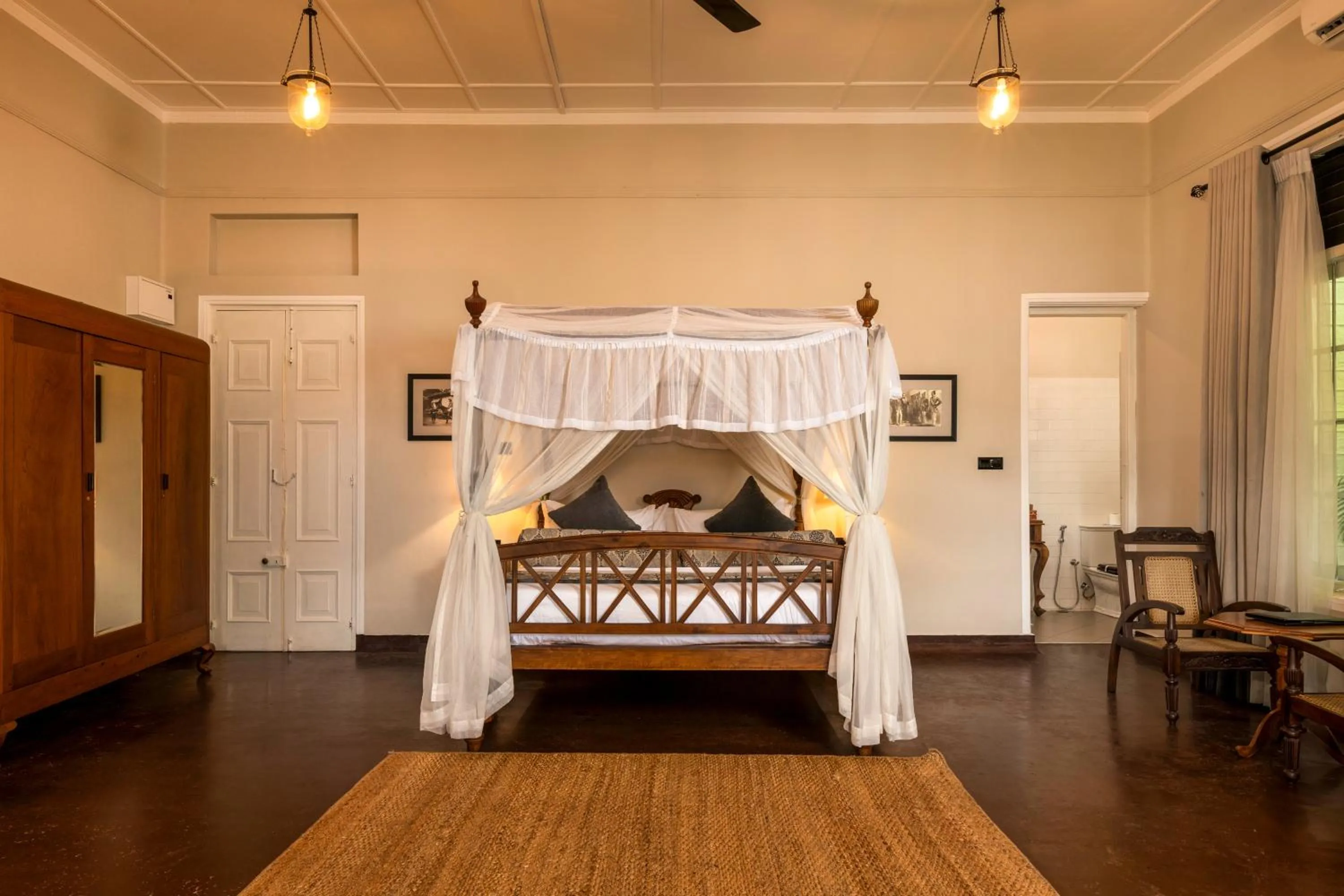 Bed in Castle Hill Bungalow by Seven Angels