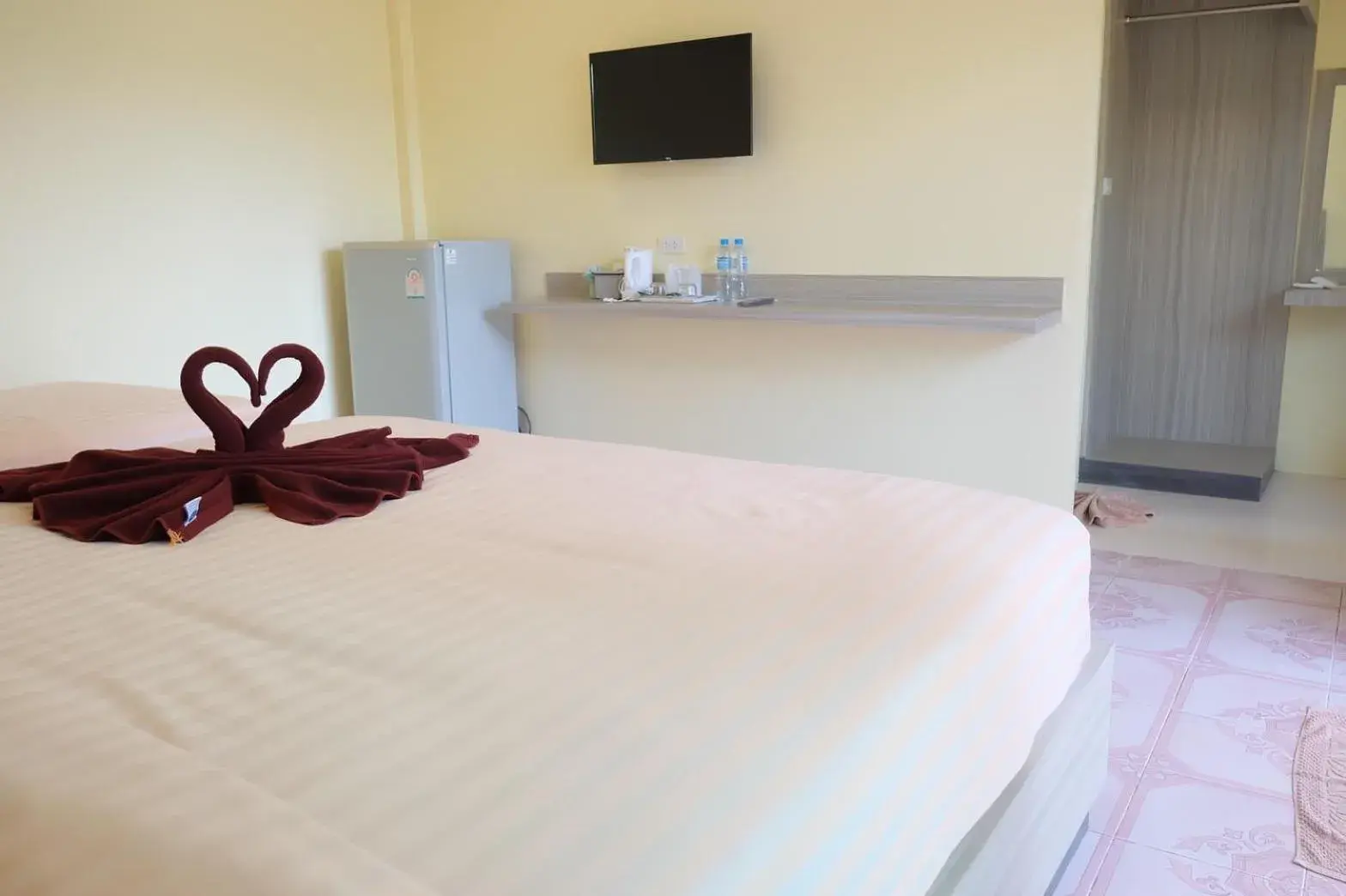 Bed in Chokdee Resort Bed in Chokdee Resort