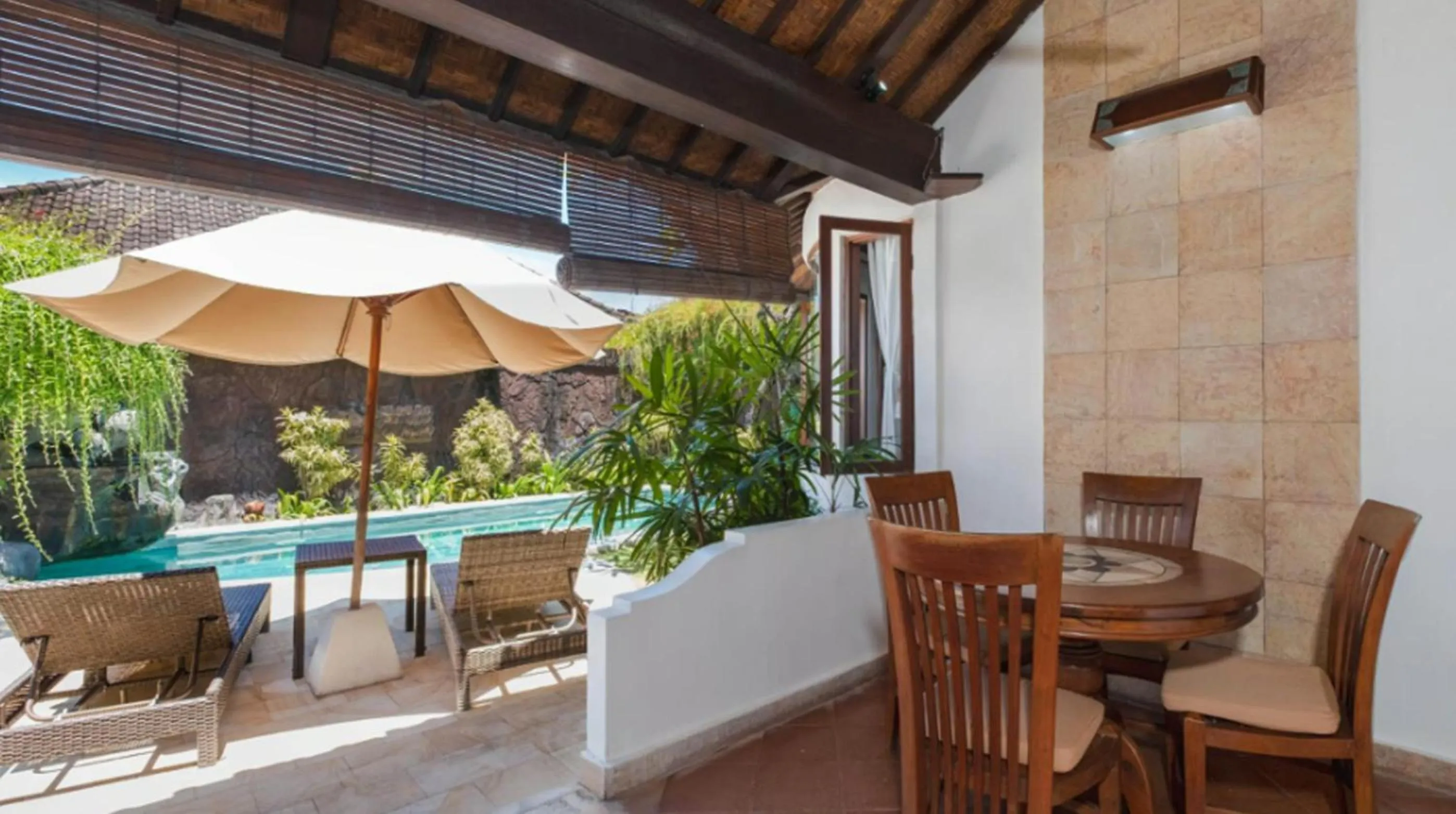 Dining area in Bali Dyana Villas