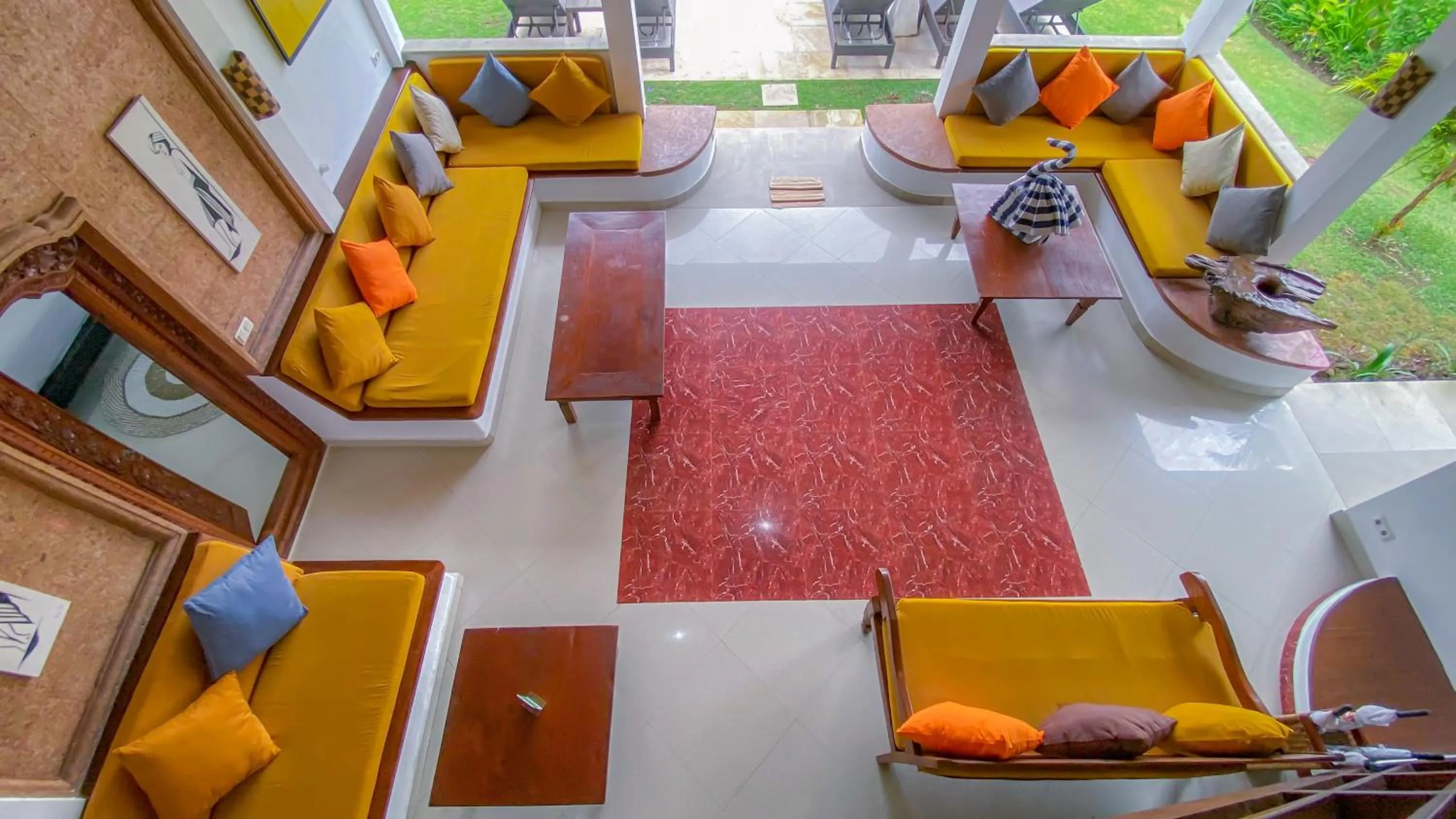 Balcony/Terrace in Bali Dyana Villas