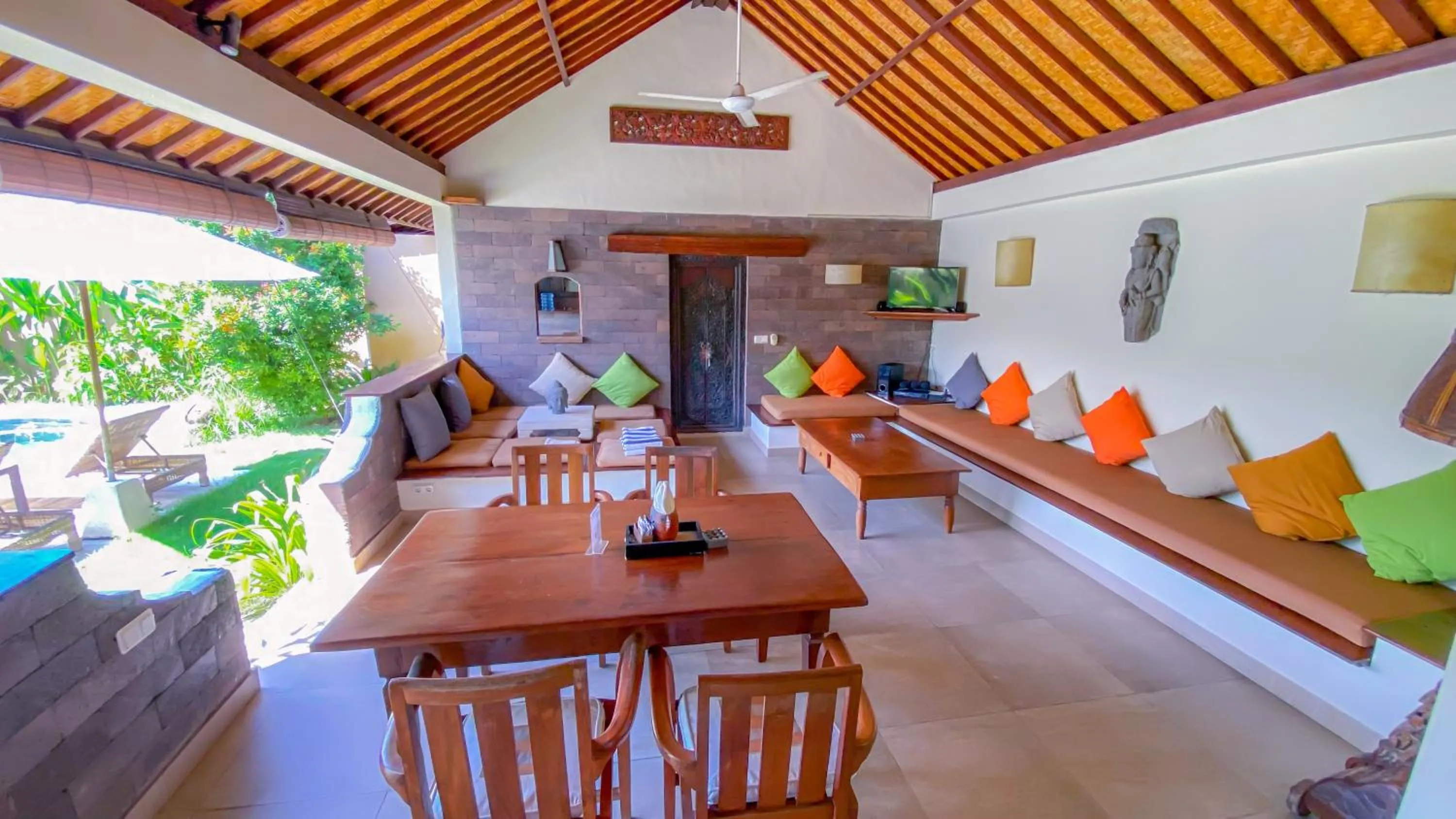 Living room in Bali Dyana Villas