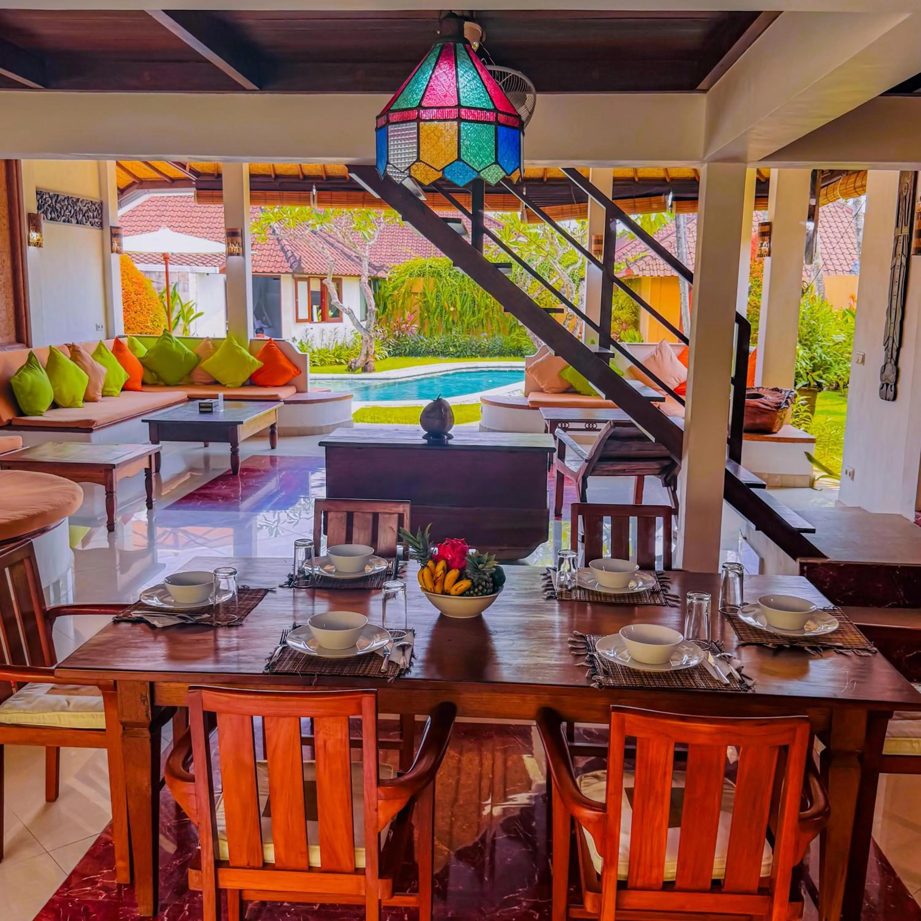 Living room in Bali Dyana Villas