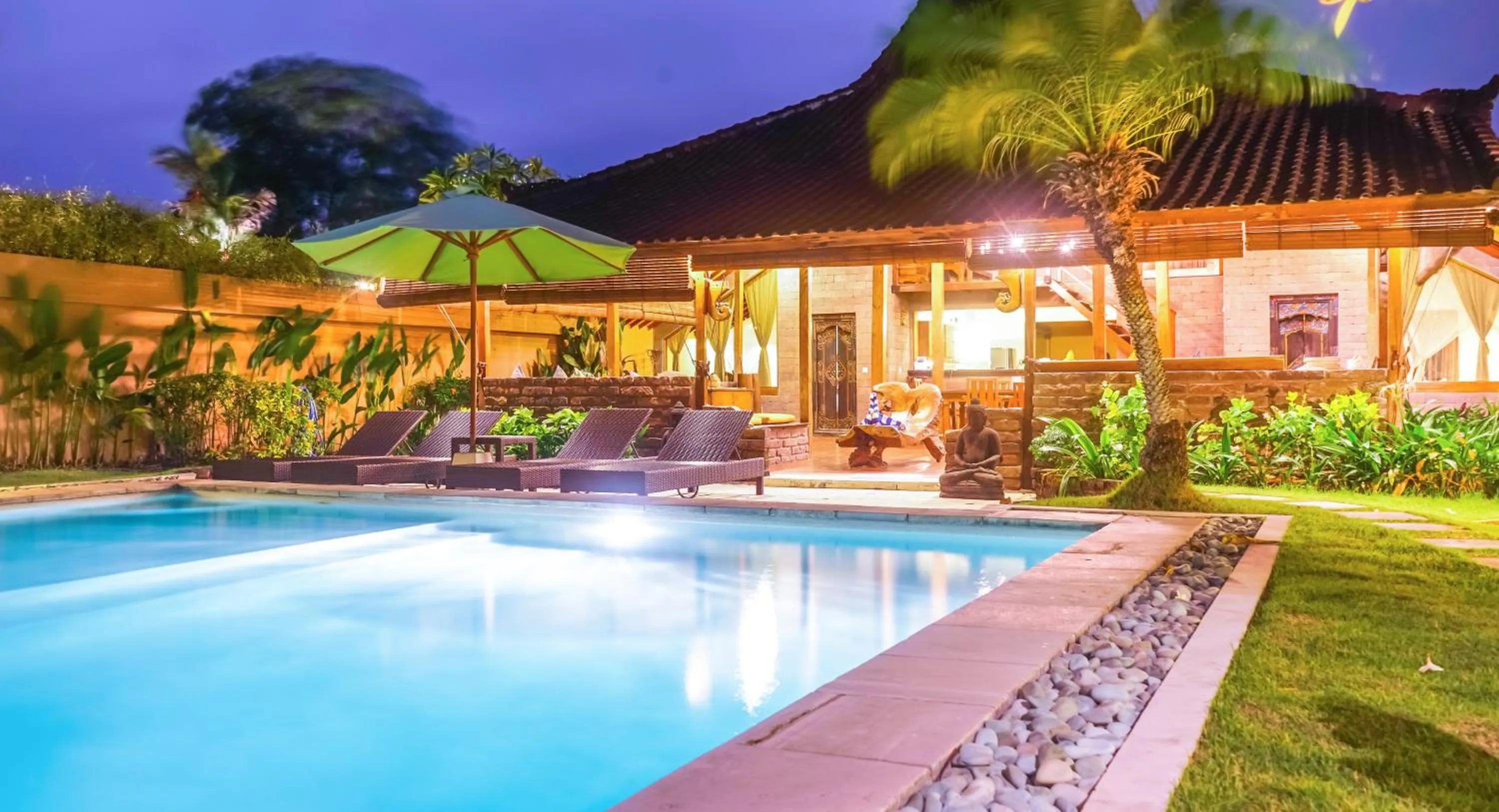 View (from property/room) in Bali Dyana Villas