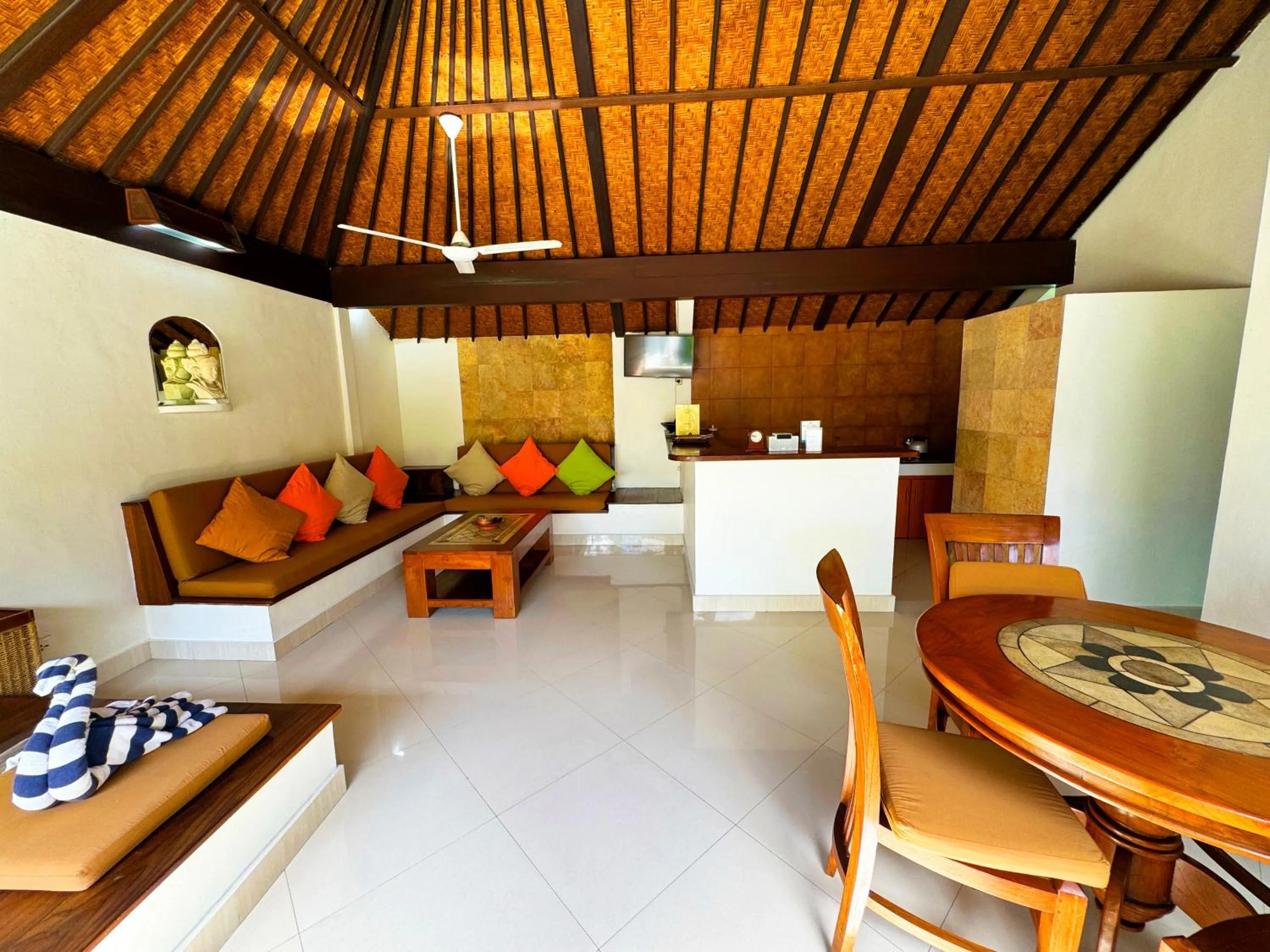 Dining area in Bali Dyana Villas