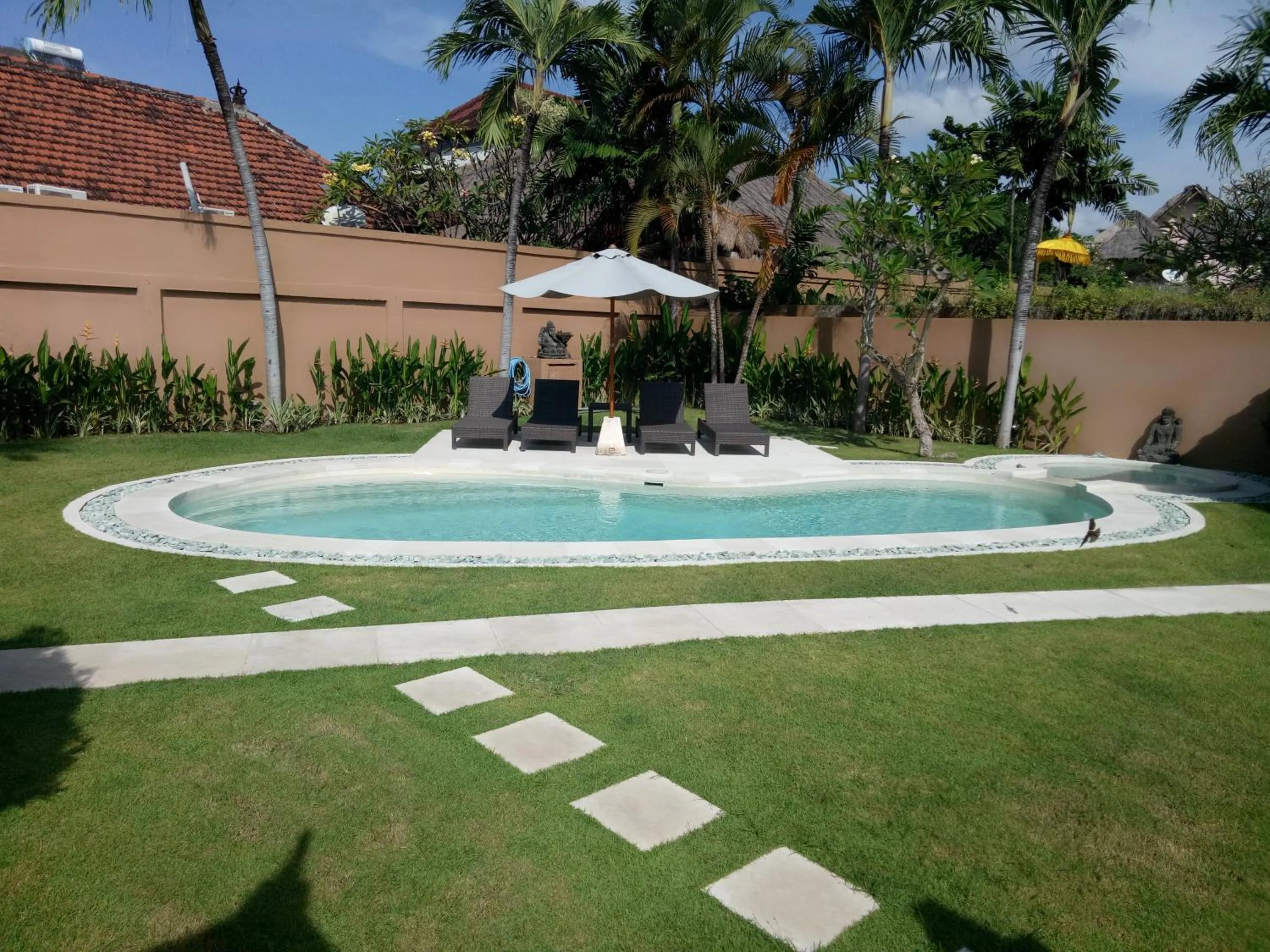 Garden in Bali Dyana Villas