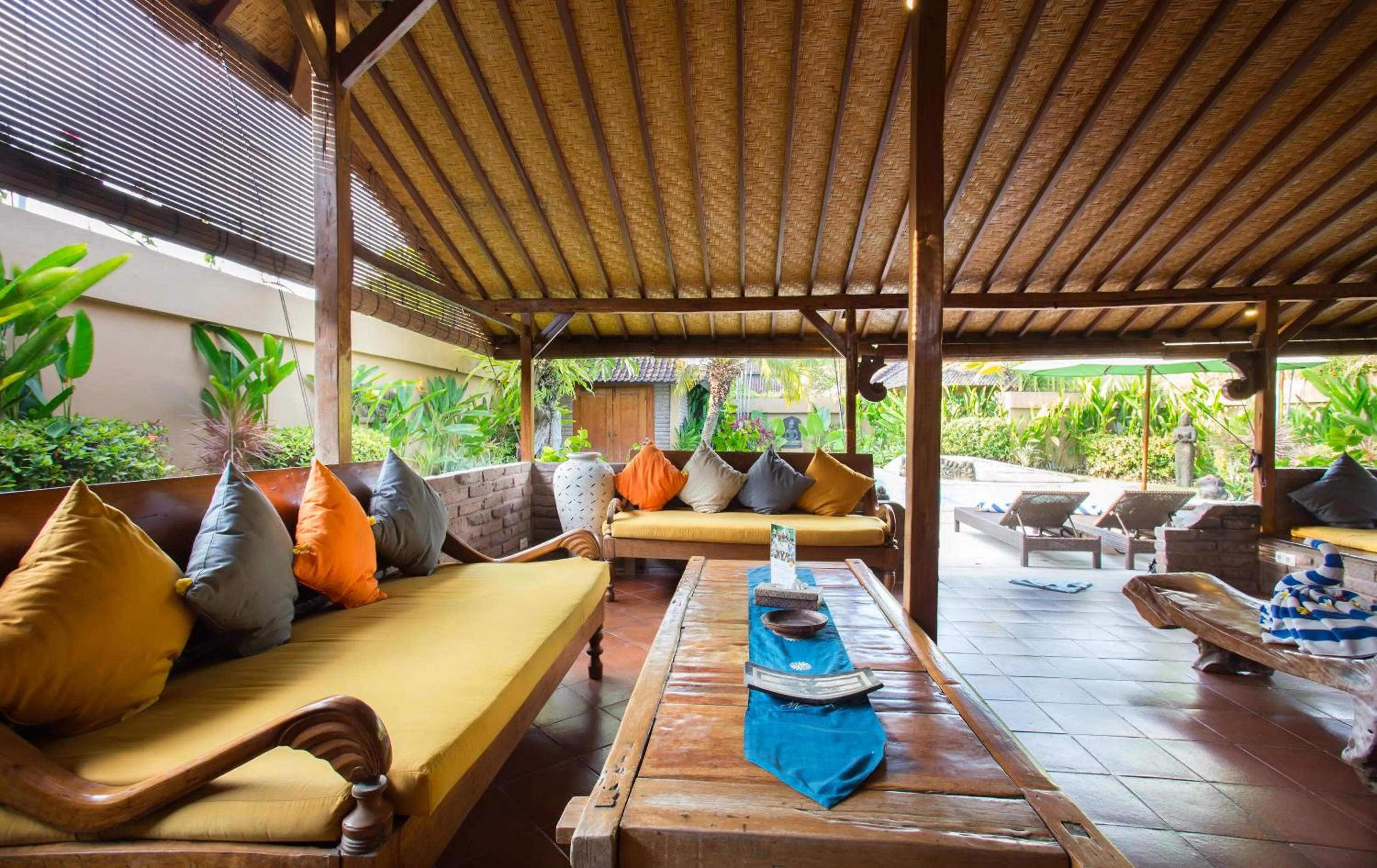 Balcony/Terrace in Bali Dyana Villas