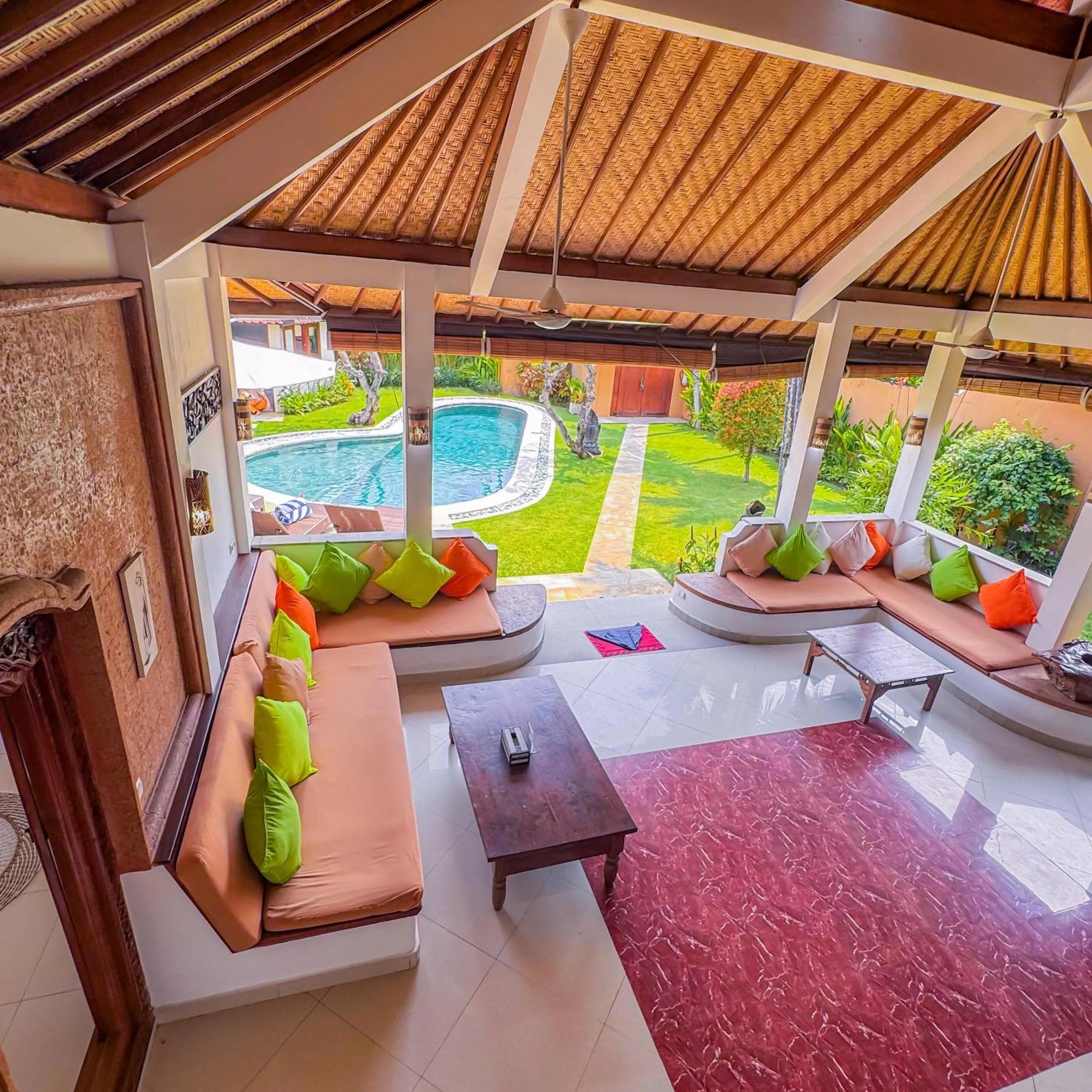 Living room in Bali Dyana Villas