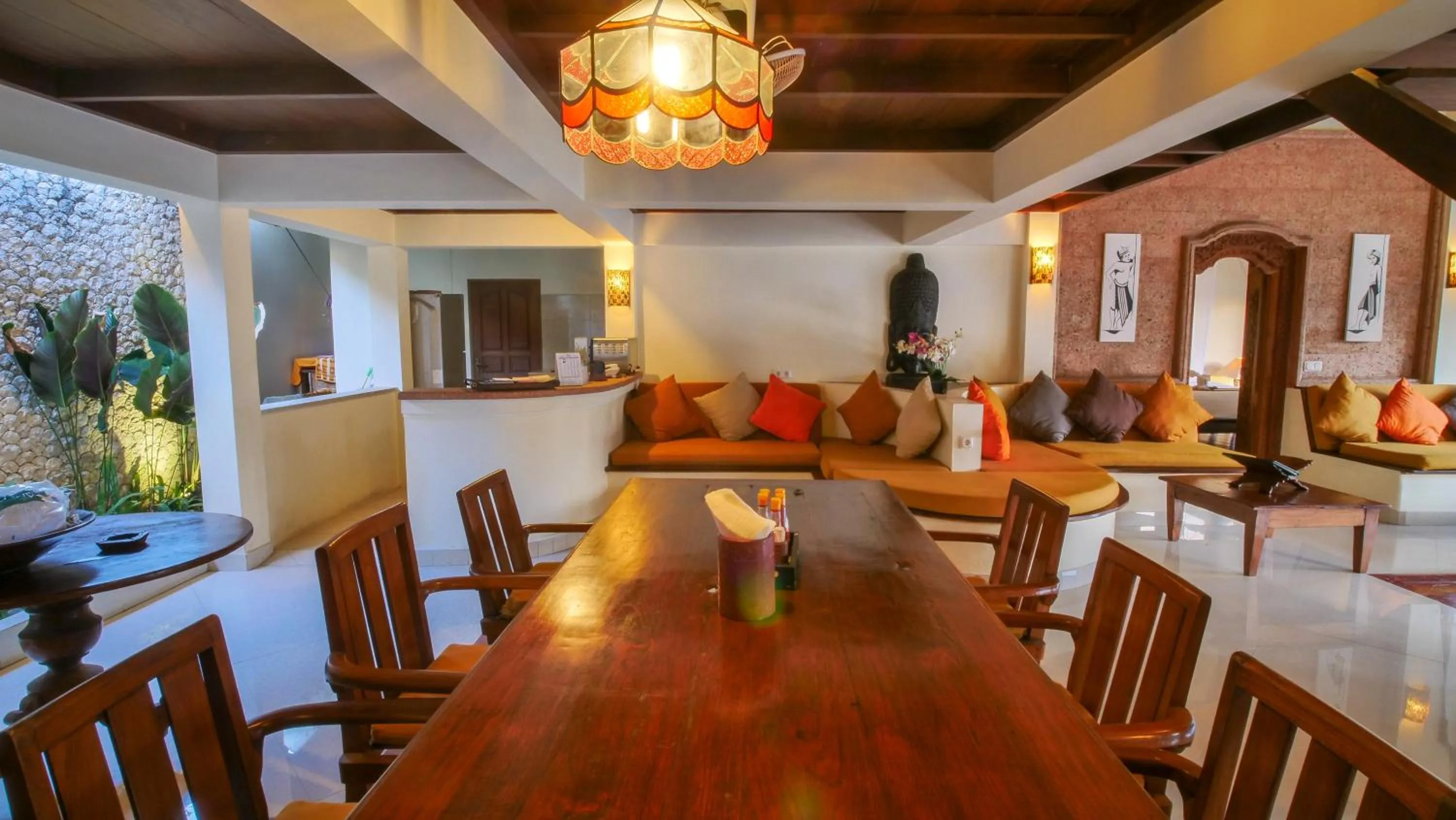 Dining area in Bali Dyana Villas