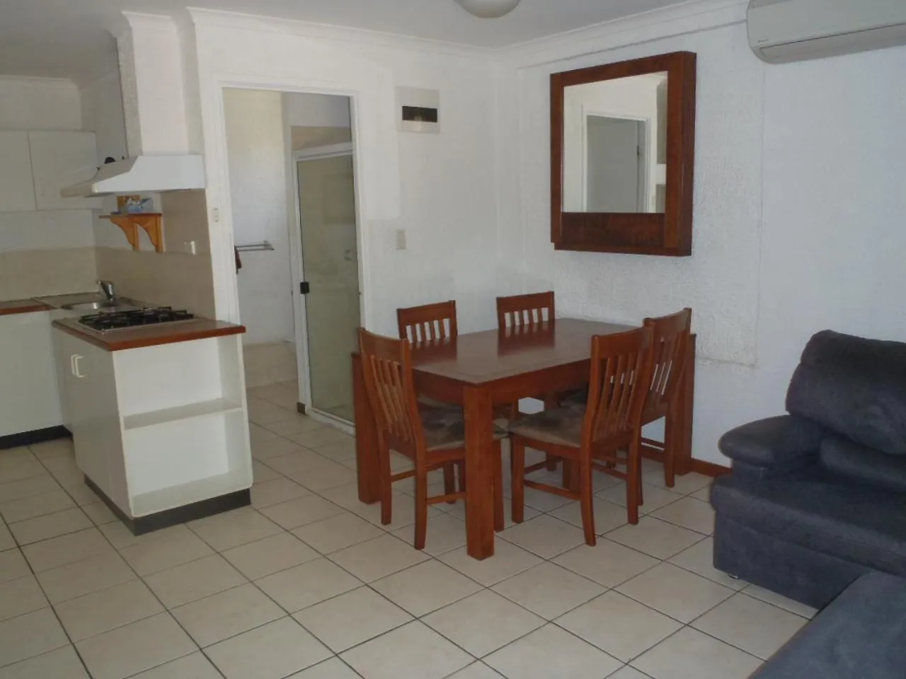 Living room in Beachside Holiday Units