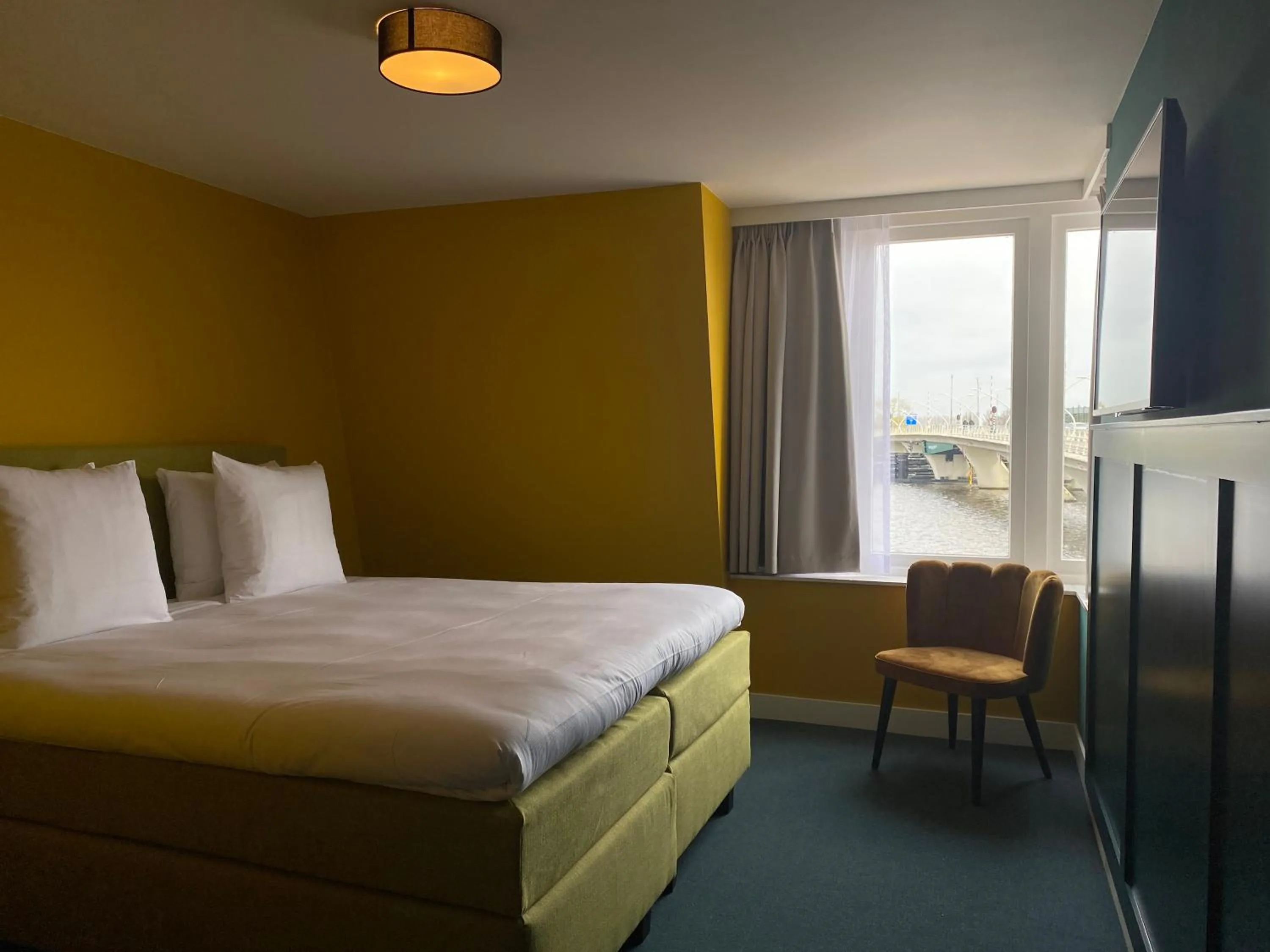 View (from property/room), Bed in Boutique Hotel Zaan