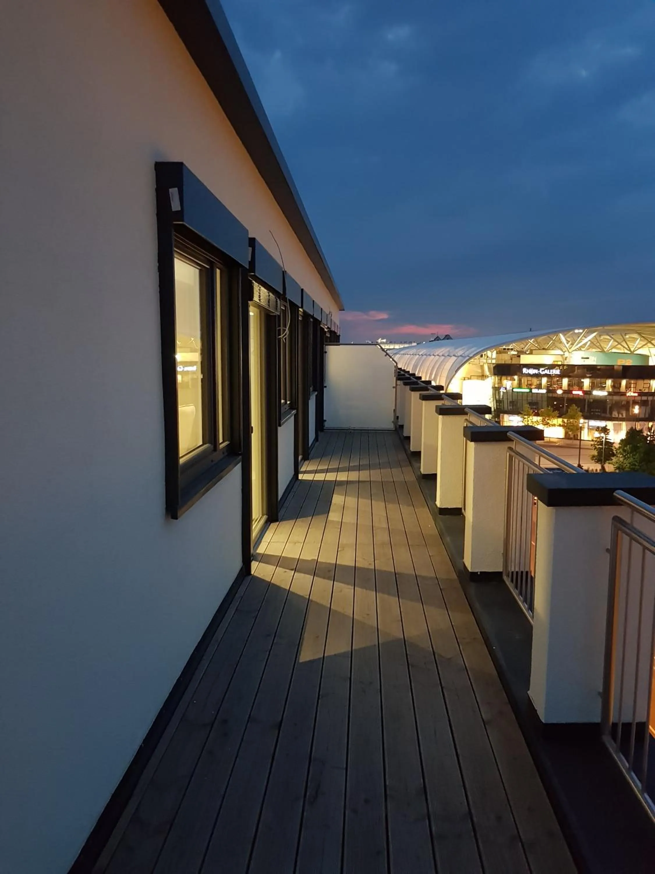 Balcony/Terrace in RheinCity Hotel & Boardinghouse