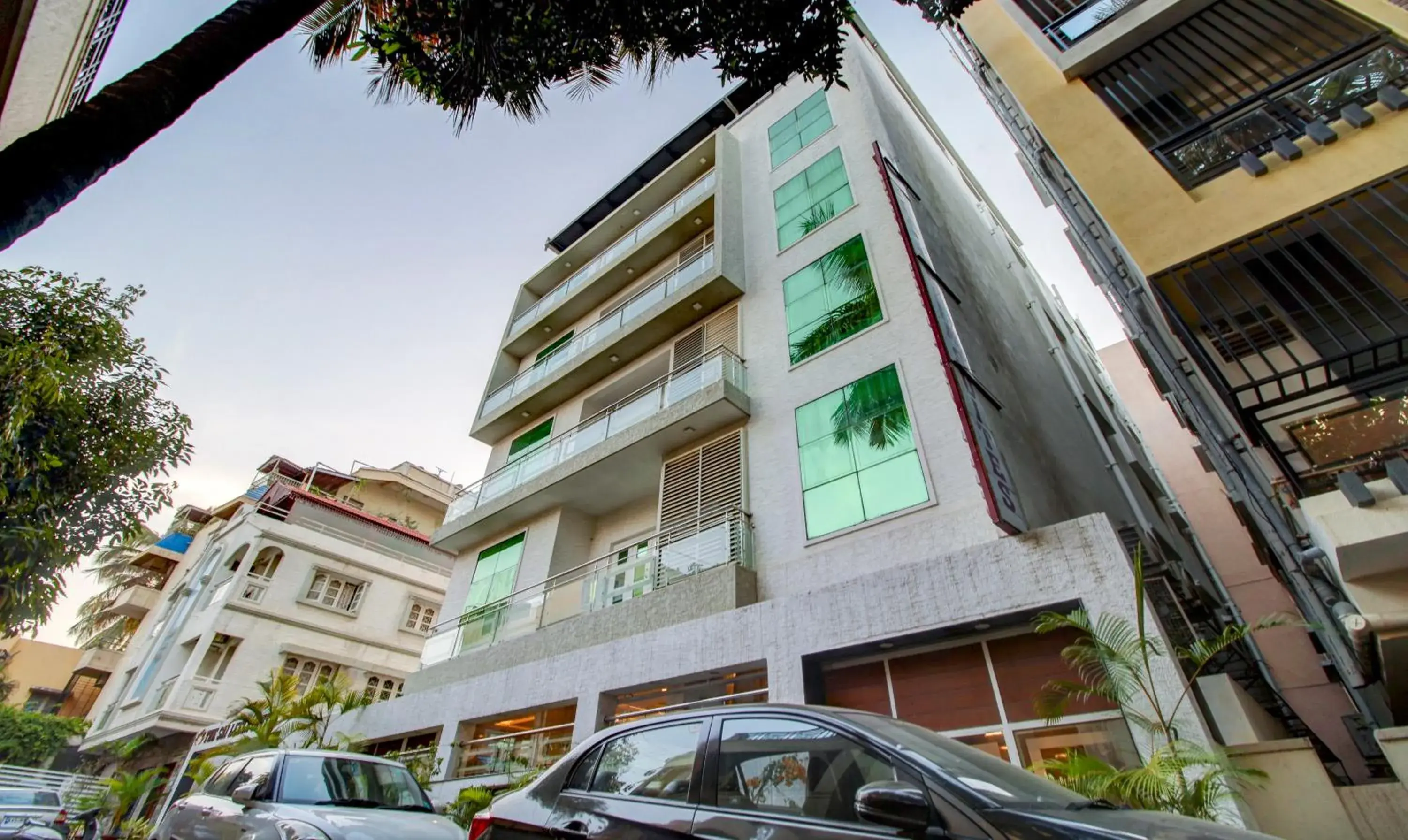 Property building in Treebo The Sai Leela Suites Property building in Treebo The Sai Leela Suites