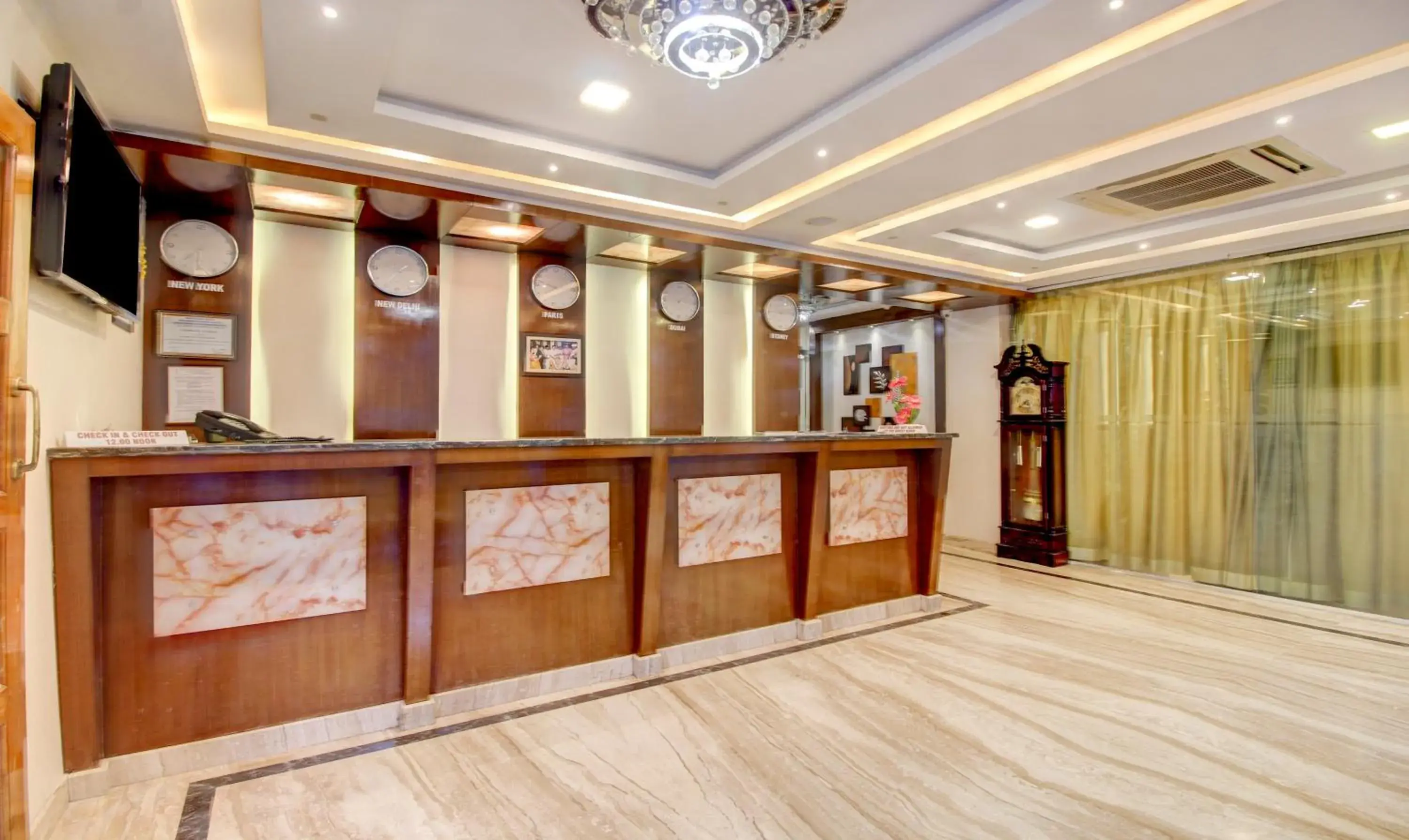 Lobby or reception in Treebo The Sai Leela Suites Lobby or reception in Treebo The Sai Leela Suites