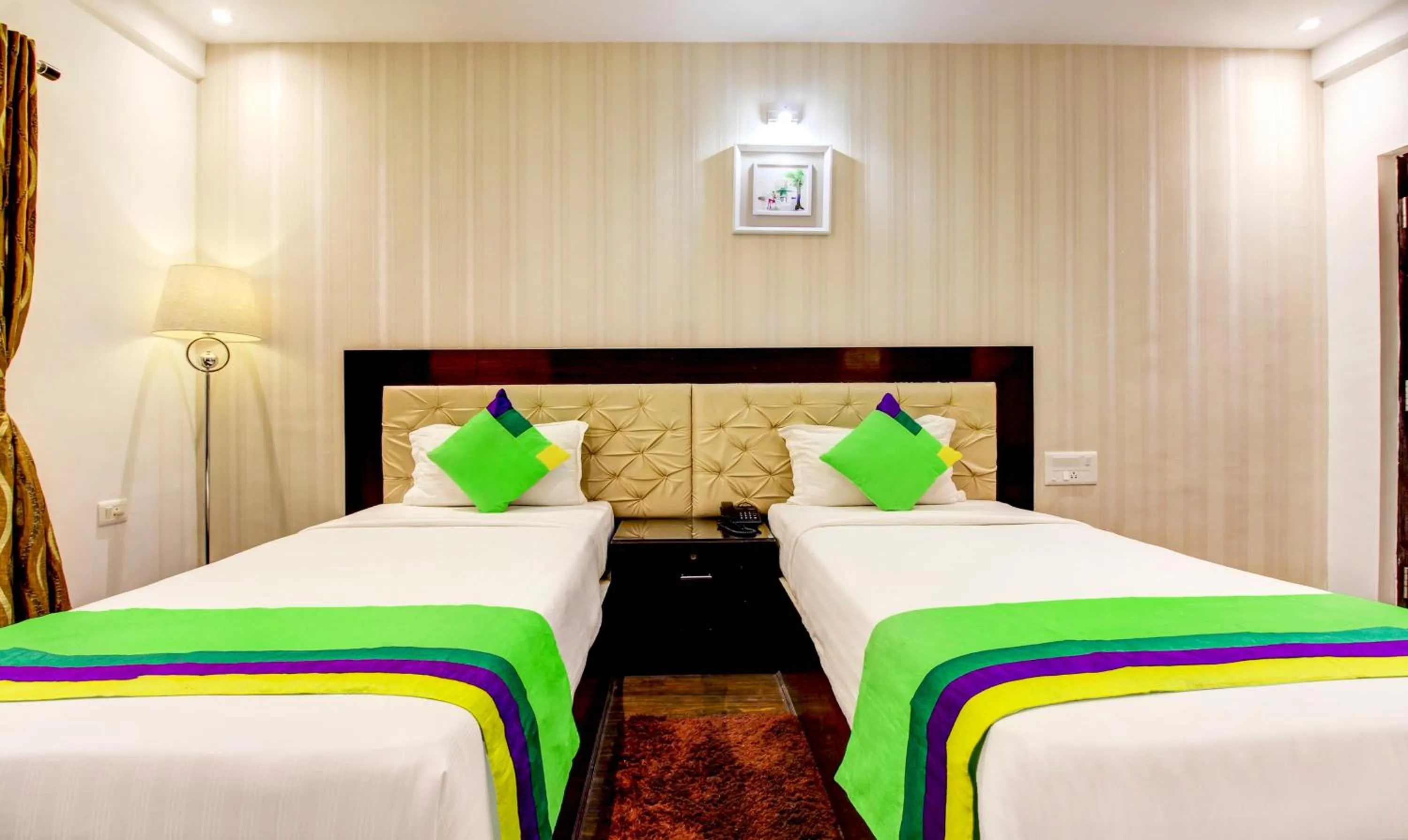 Bedroom, Bed in Treebo The Sai Leela Suites