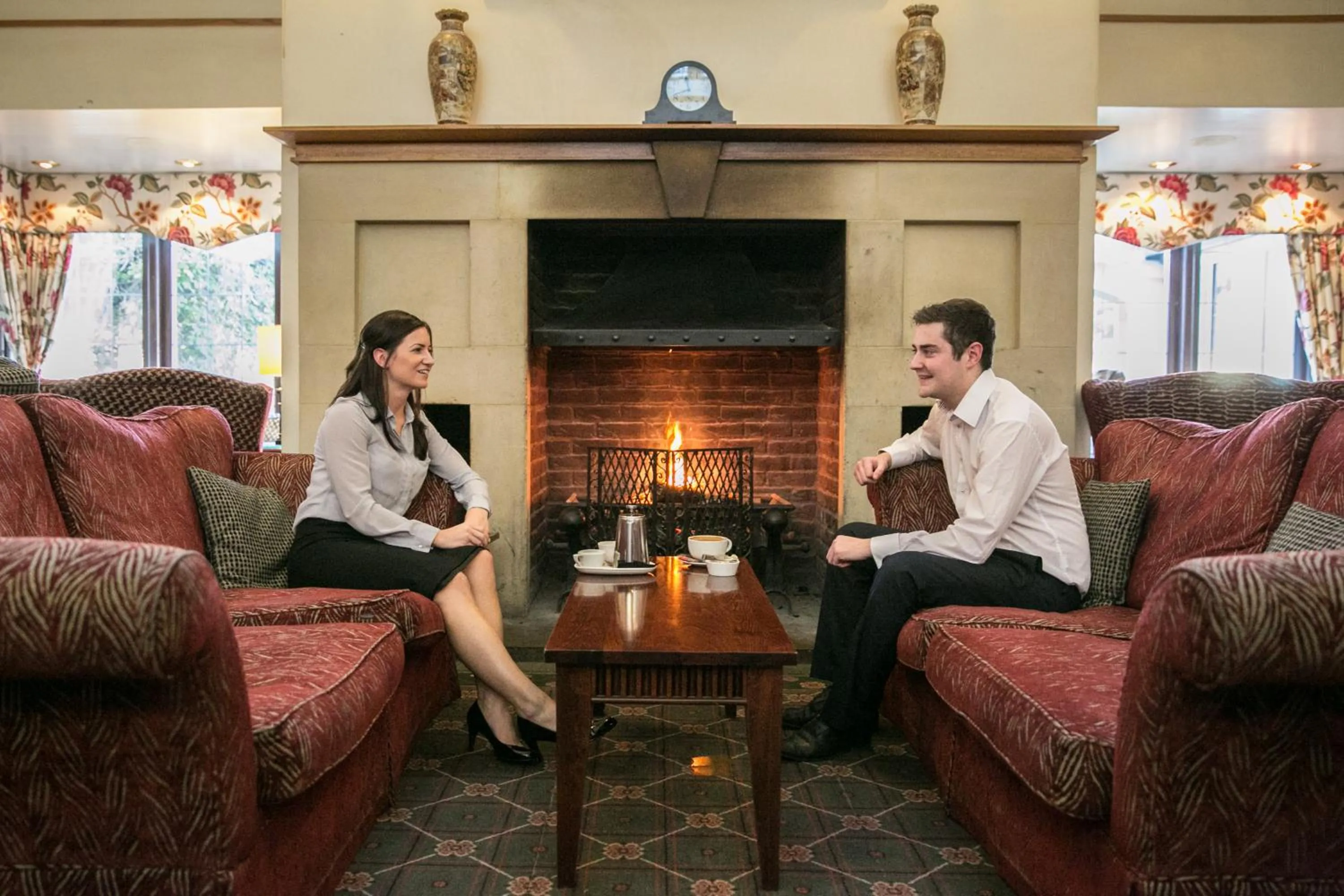 People in Lancaster House Hotel