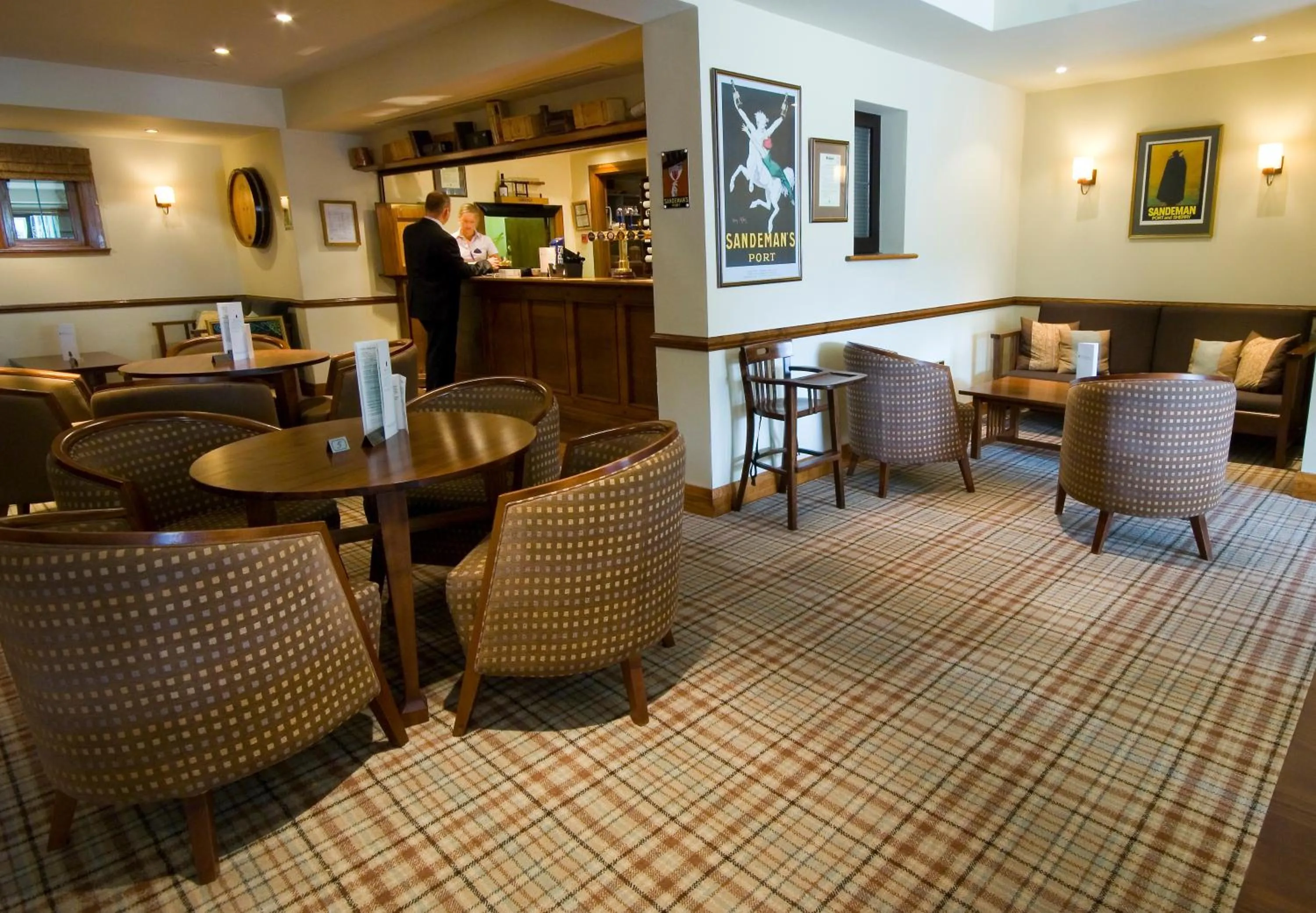 Lounge or bar in Lancaster House Hotel