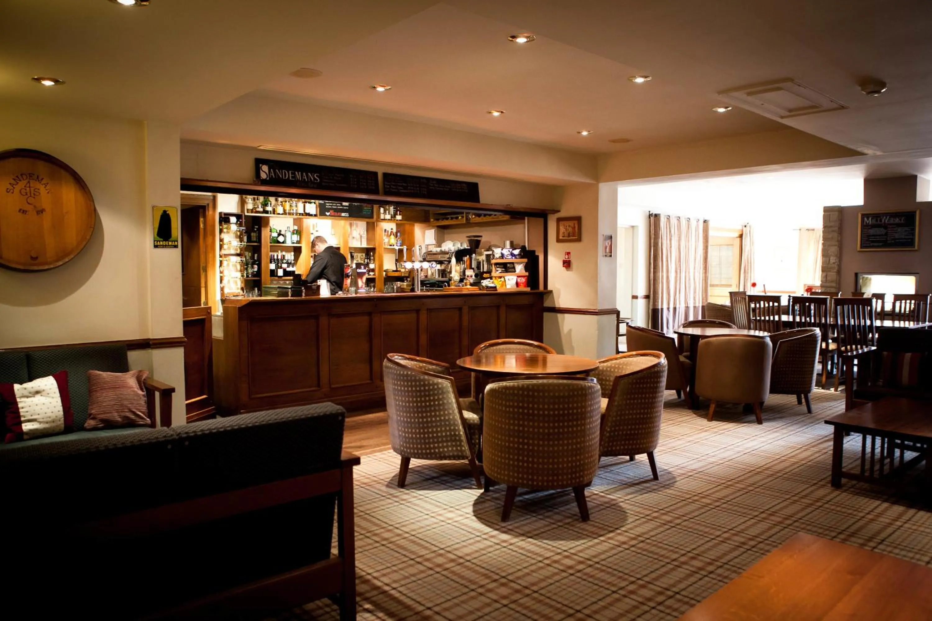 Lounge or bar in Lancaster House Hotel