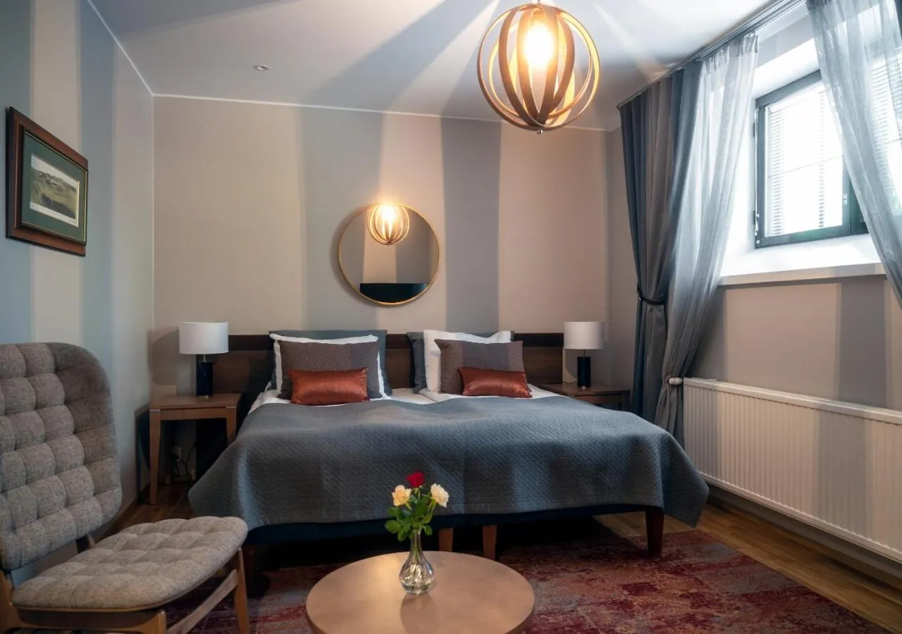 Bed in Hotel Vanajanlinna