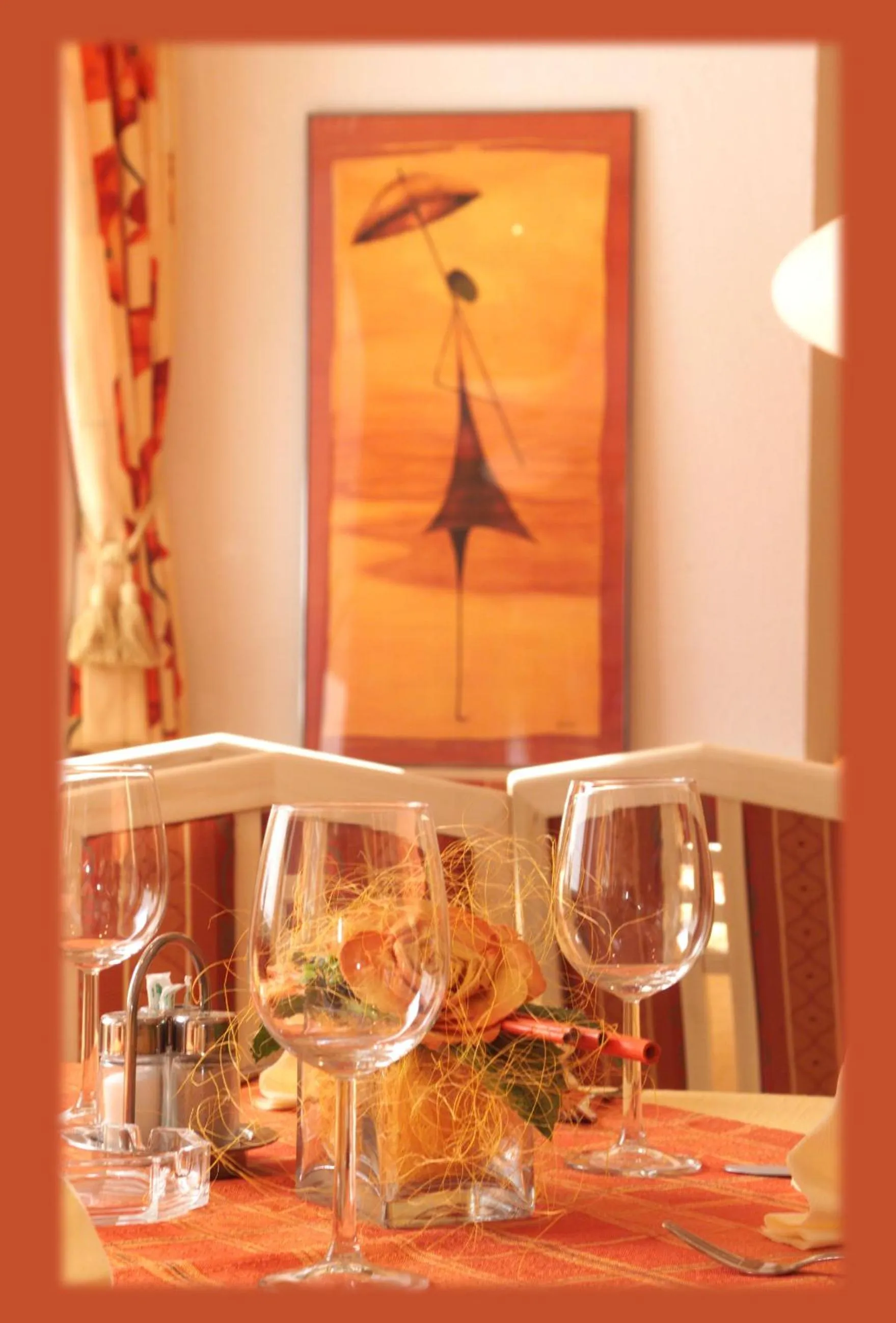 Restaurant/places to eat in Hotel Wiese