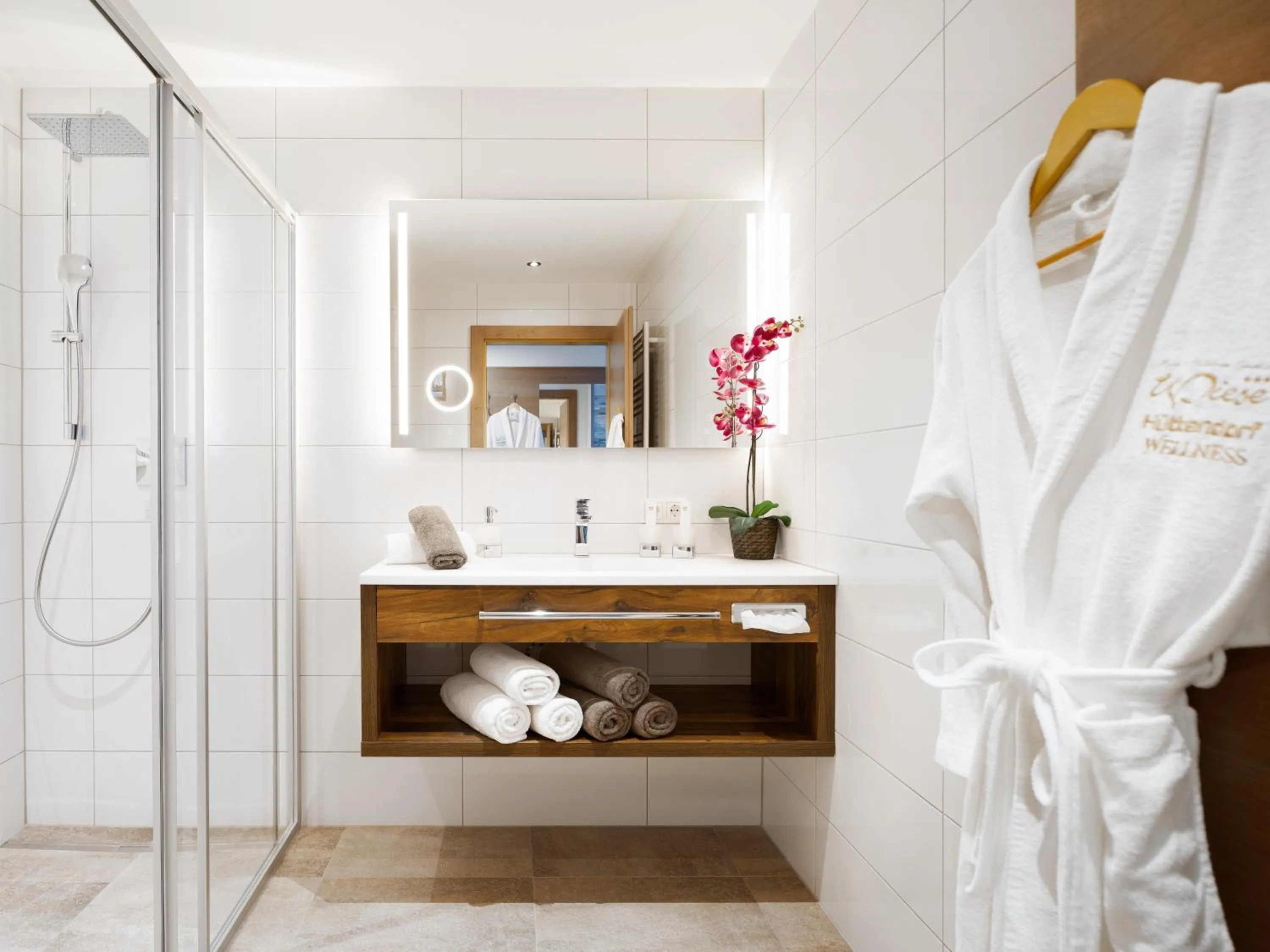 Bathroom in Hotel Wiese