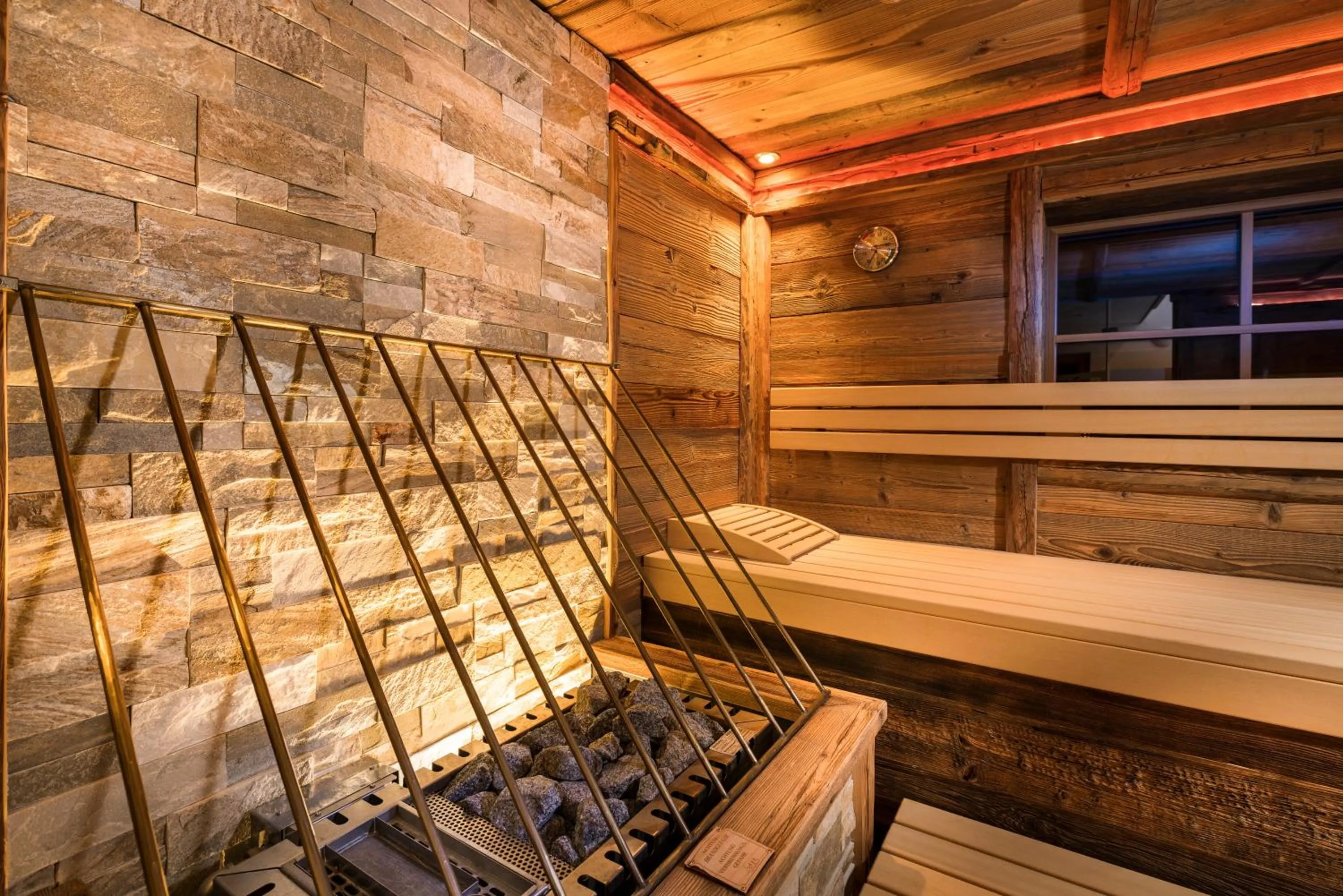 Sauna in Hotel Wiese