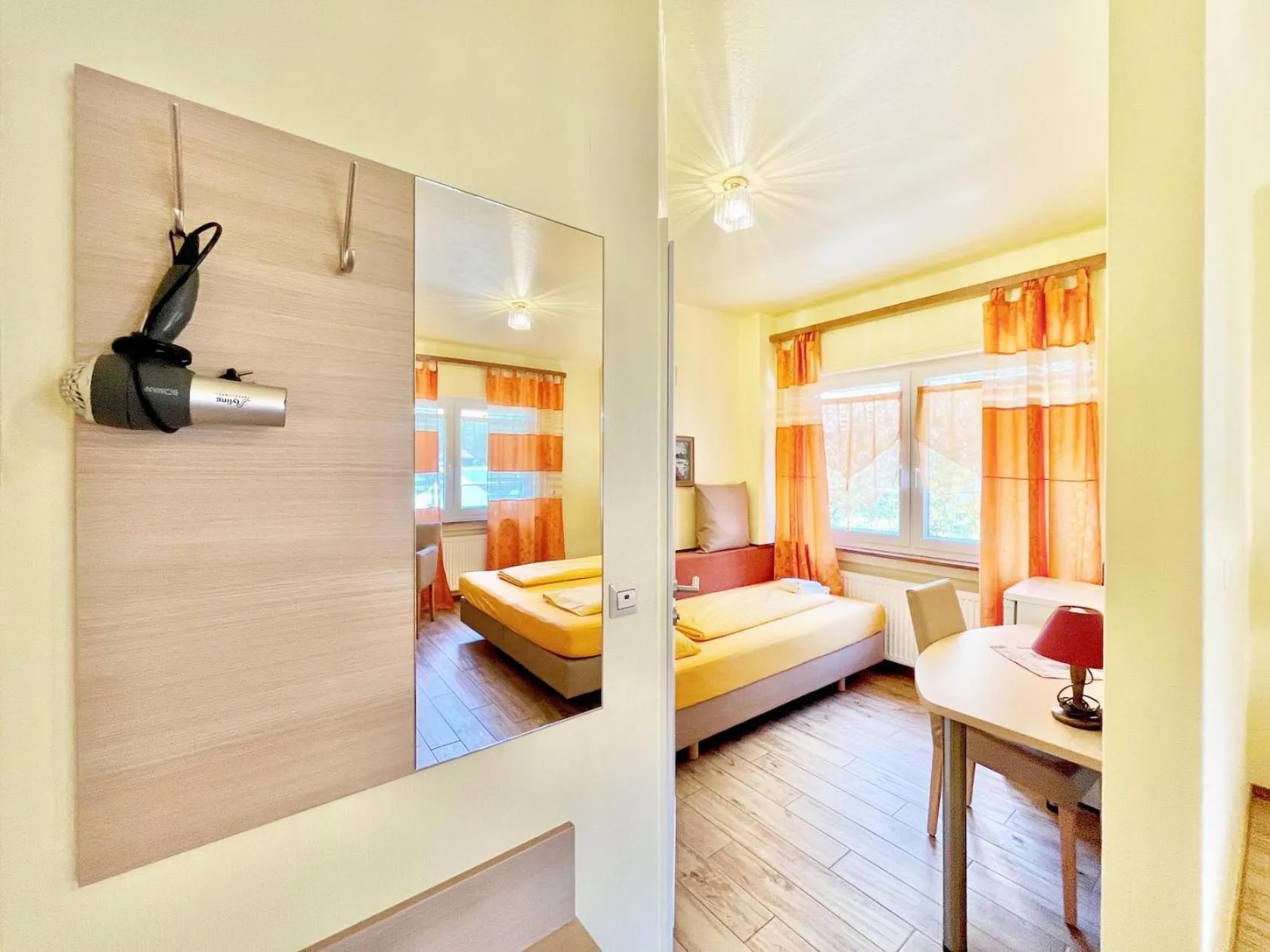 Photo of the whole room, Bed in Hotel-Heilsberg