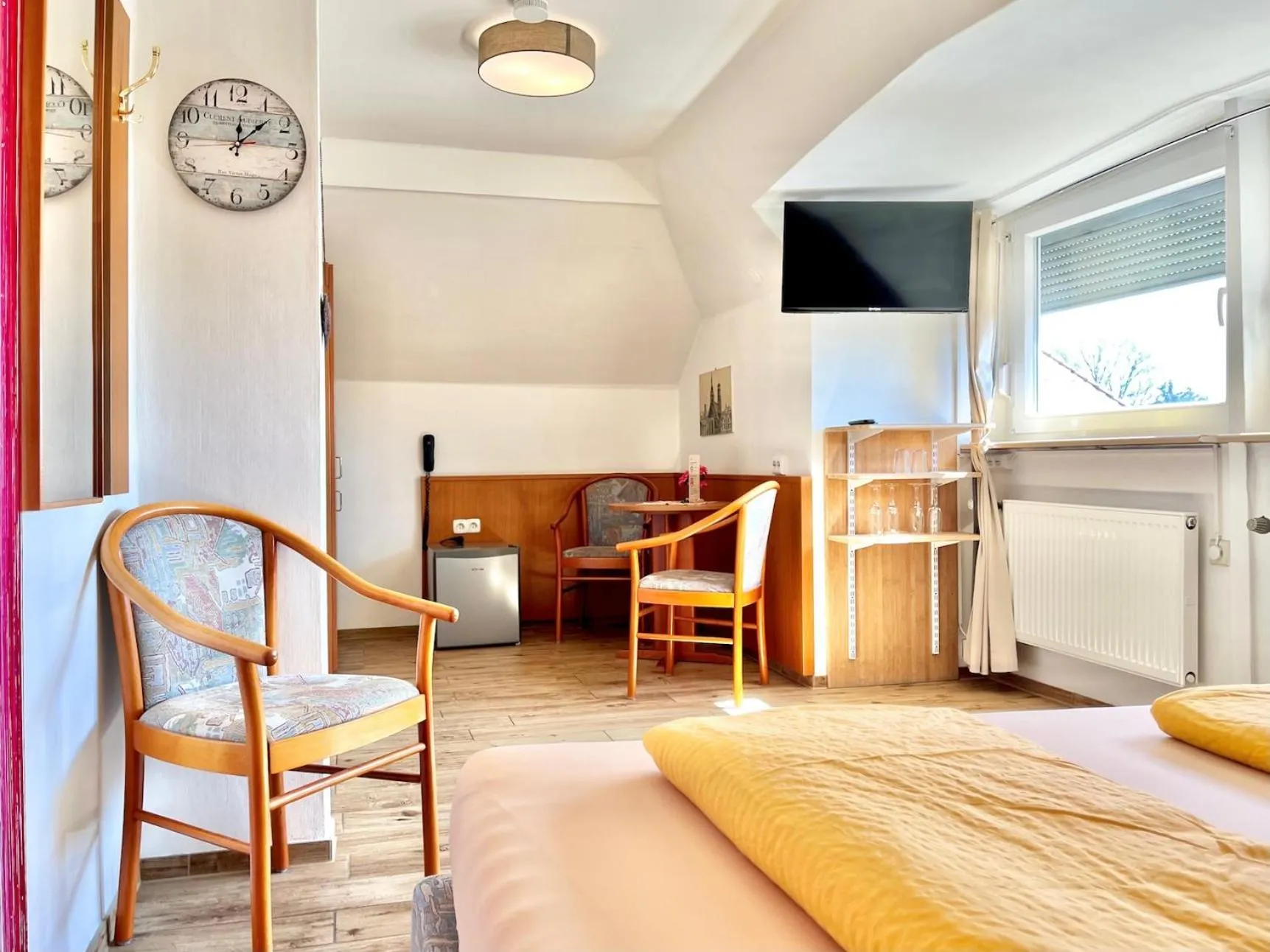 Photo of the whole room, Bed in Hotel-Heilsberg