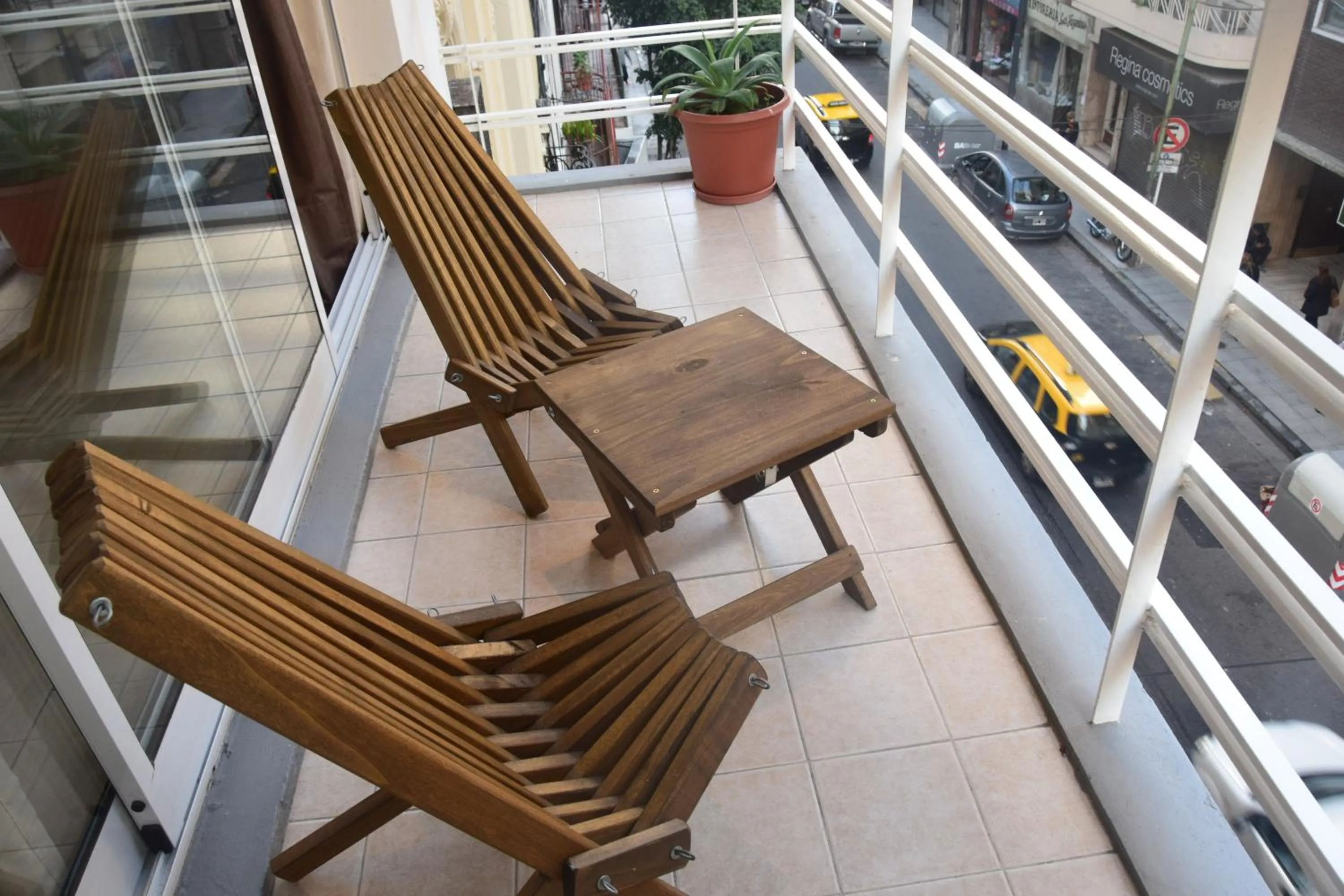 Balcony/Terrace in New Apartment in Recoleta