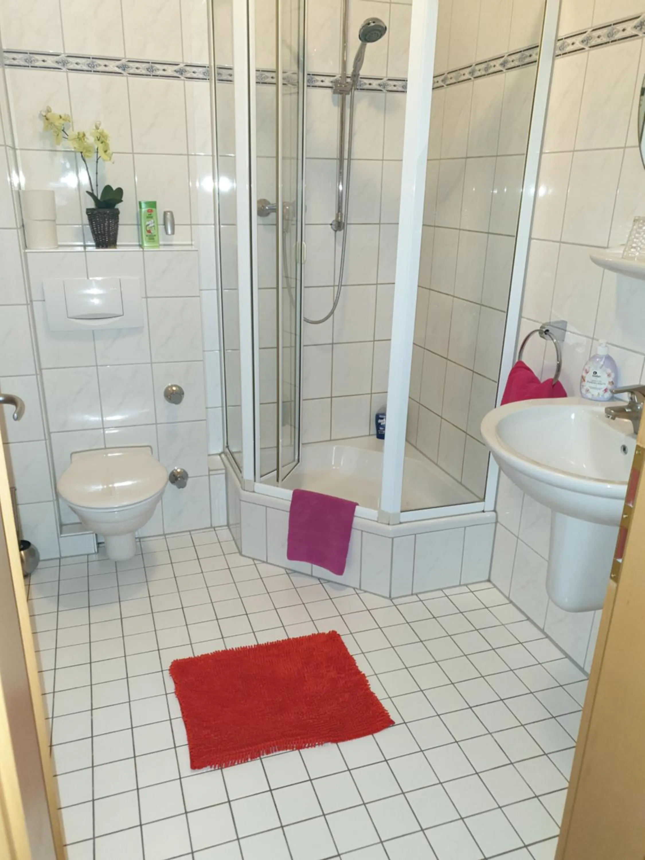 Shower in Hotel Eigelstein