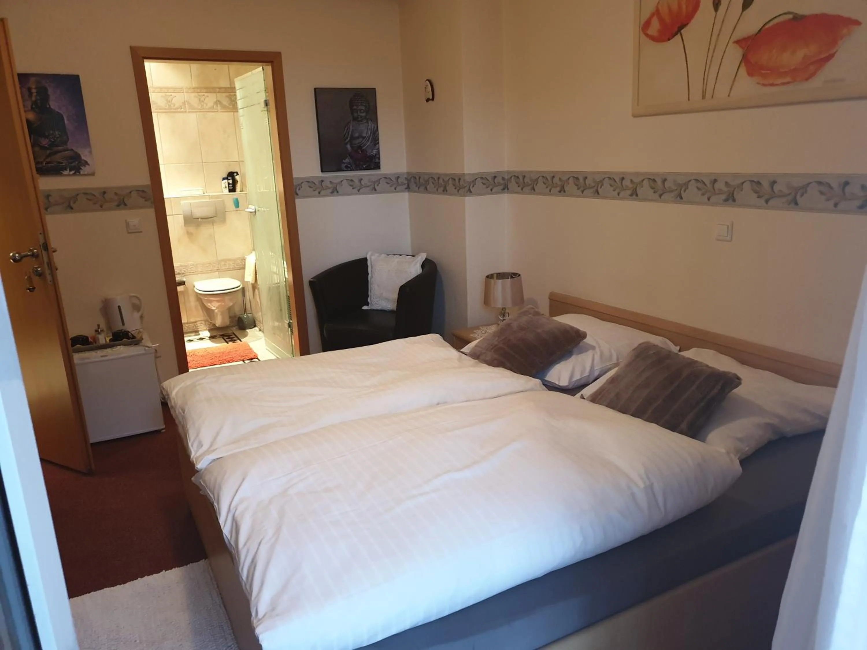 Bed in Hotel Eigelstein