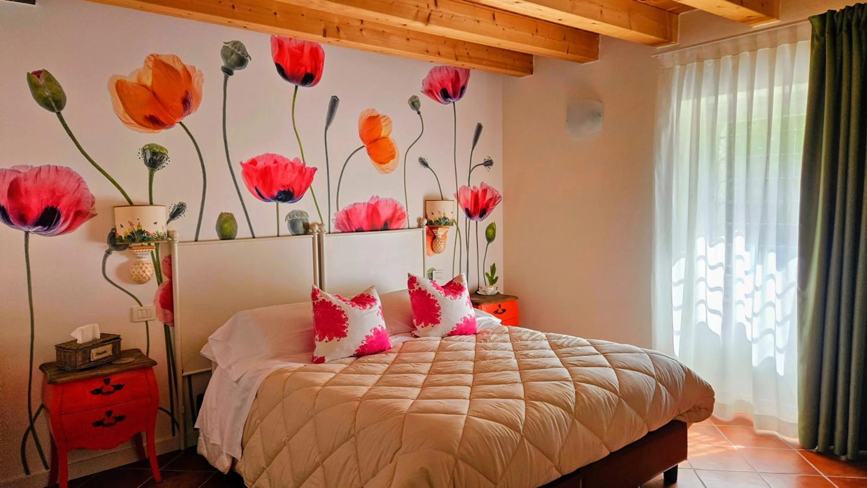 Property building, Bed in B&B POGGIO CAIAR