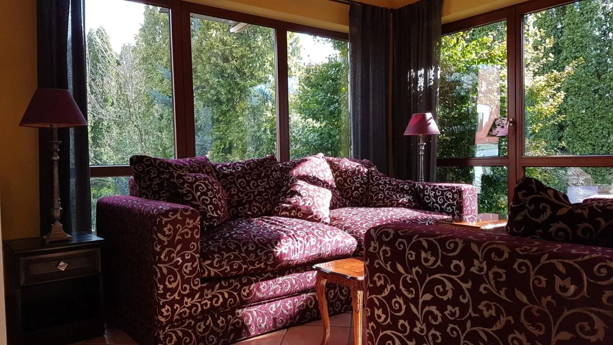 Living room in Villa Del Arte Bed & Breakfast