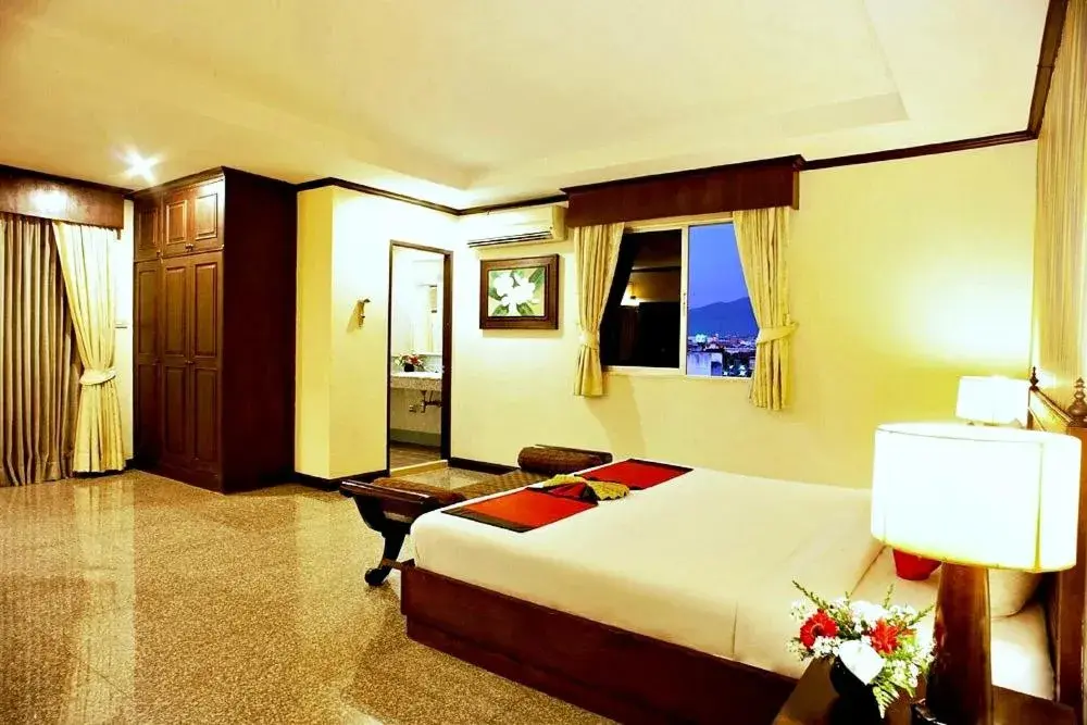 Bed in Royal Peninsula Hotel Chiangmai Bed in Royal Peninsula Hotel Chiangmai