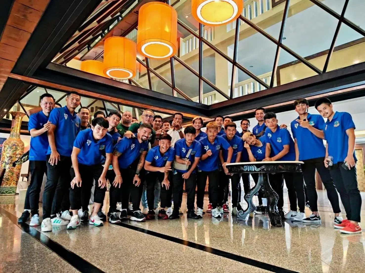 group of guests in Royal Peninsula Hotel Chiangmai group of guests in Royal Peninsula Hotel Chiangmai