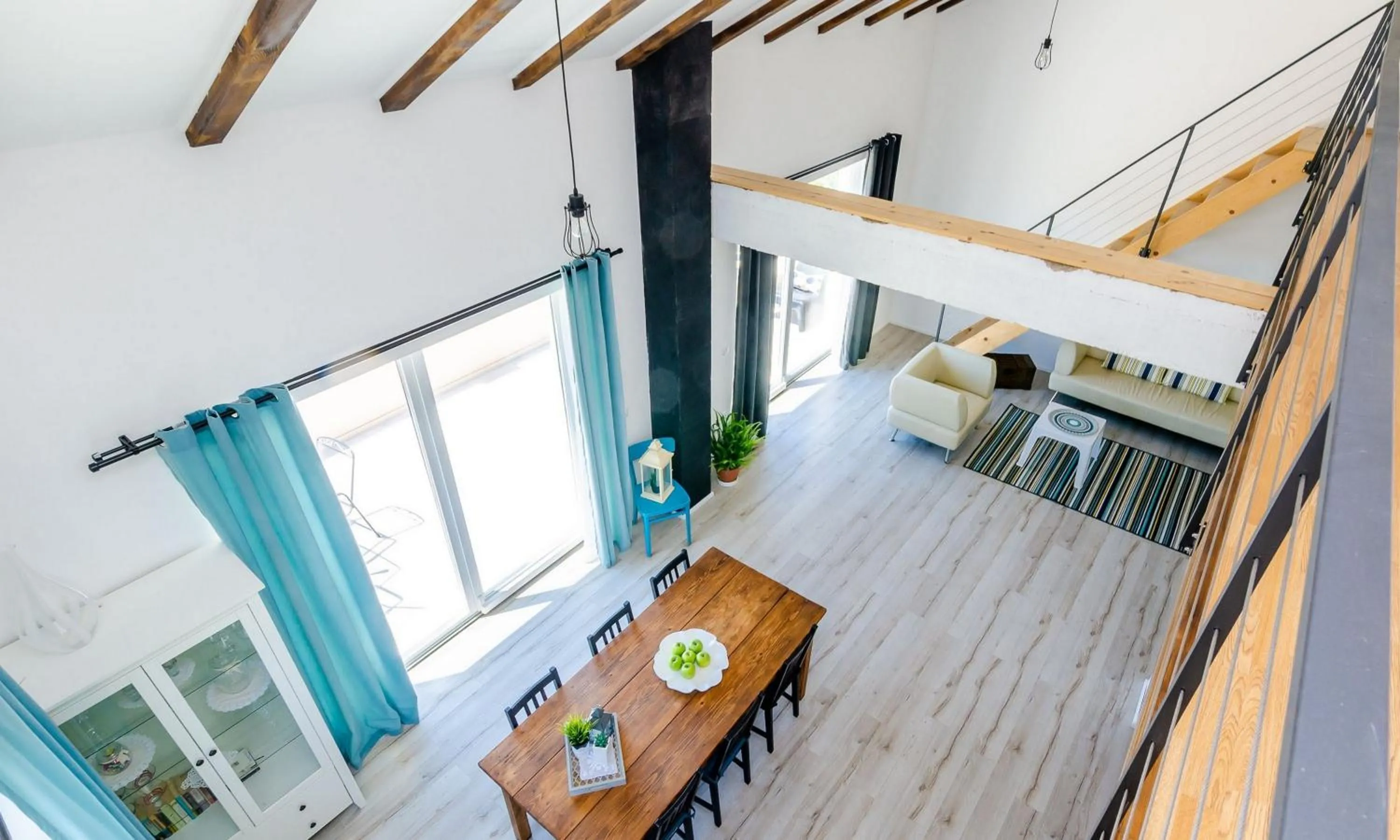 Seating area in Villa Majkovica