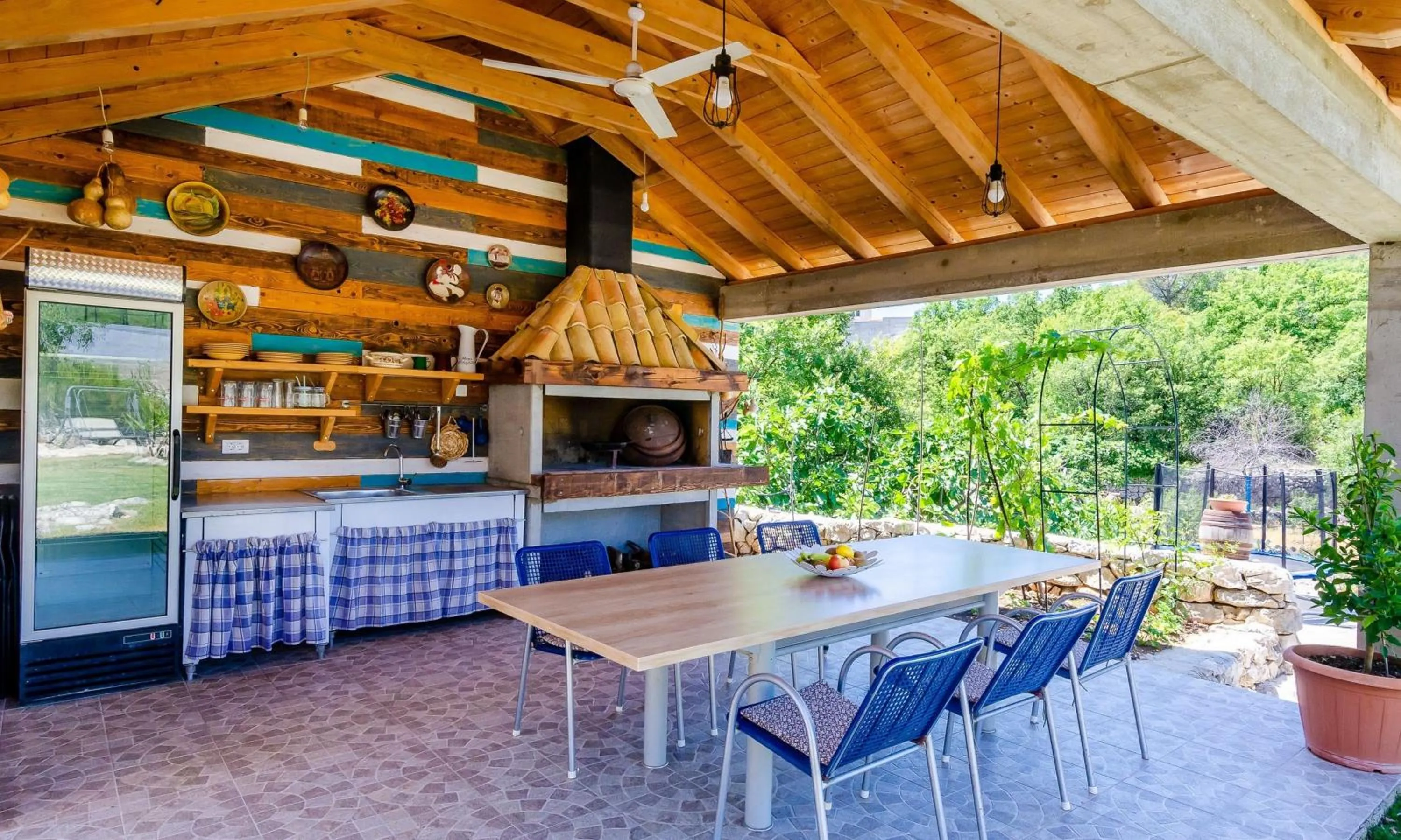 Dining area in Villa Majkovica