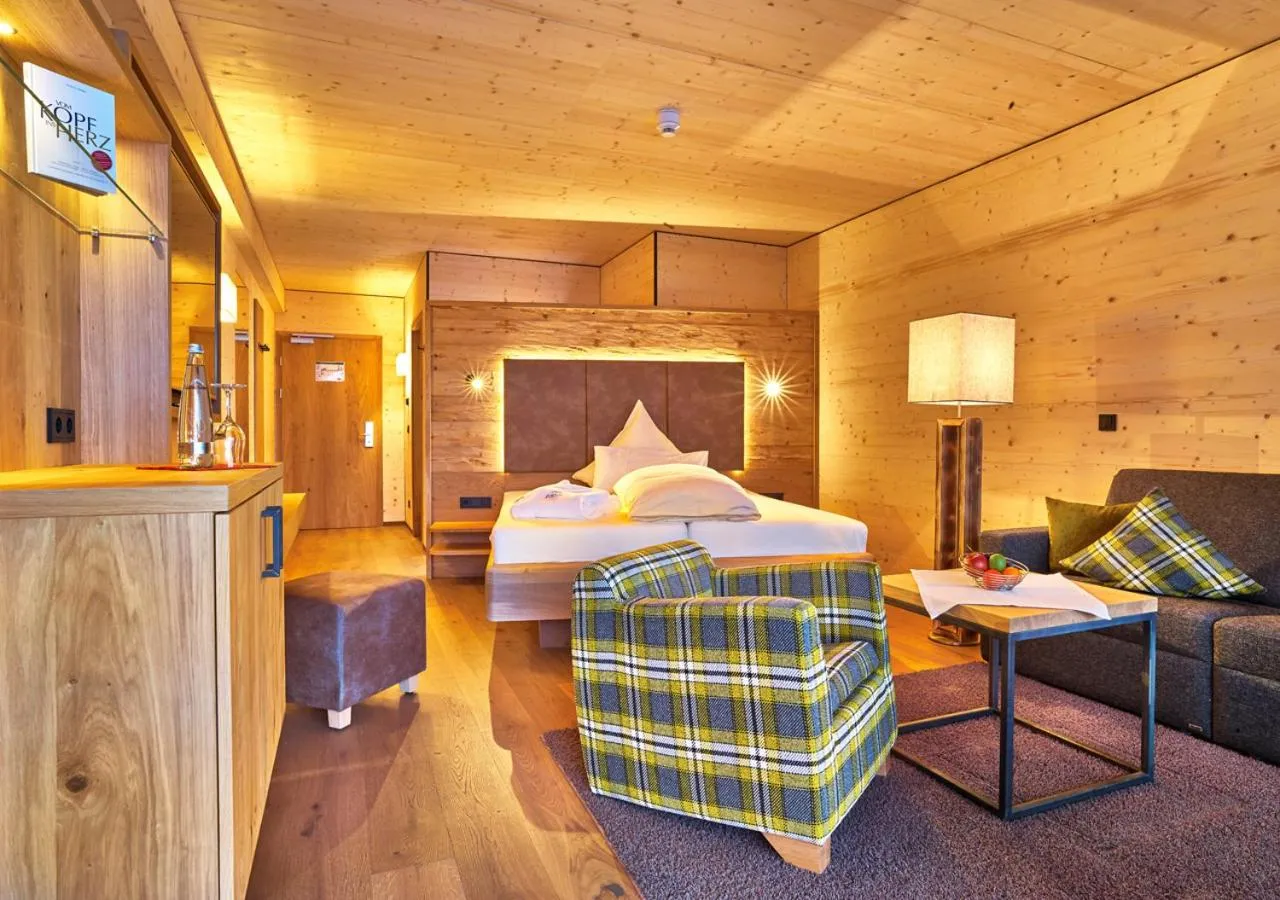 Photo of the whole room, Bed in Wellnesshotel Riedlberg