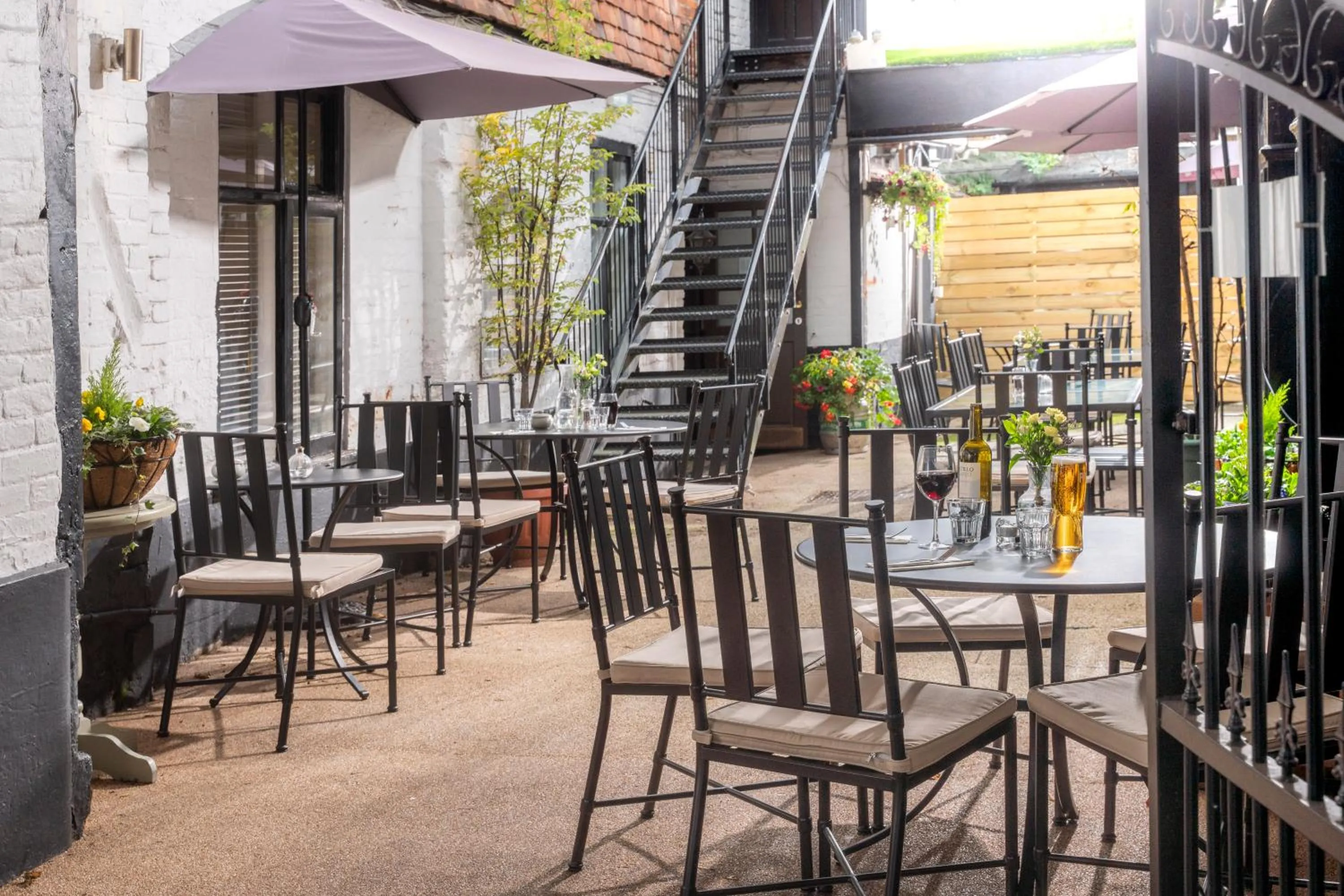 Garden in Chapter House