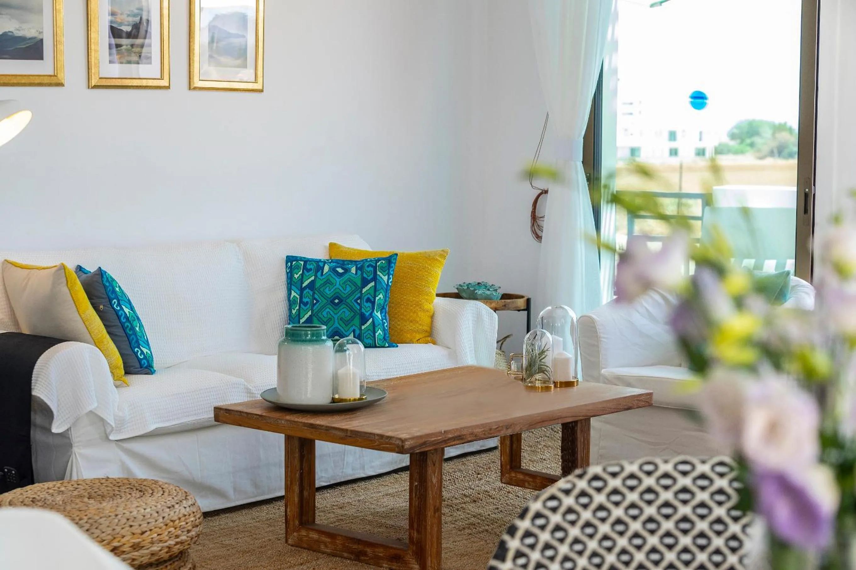 Living room in Chris Le Mare Luxury Villa