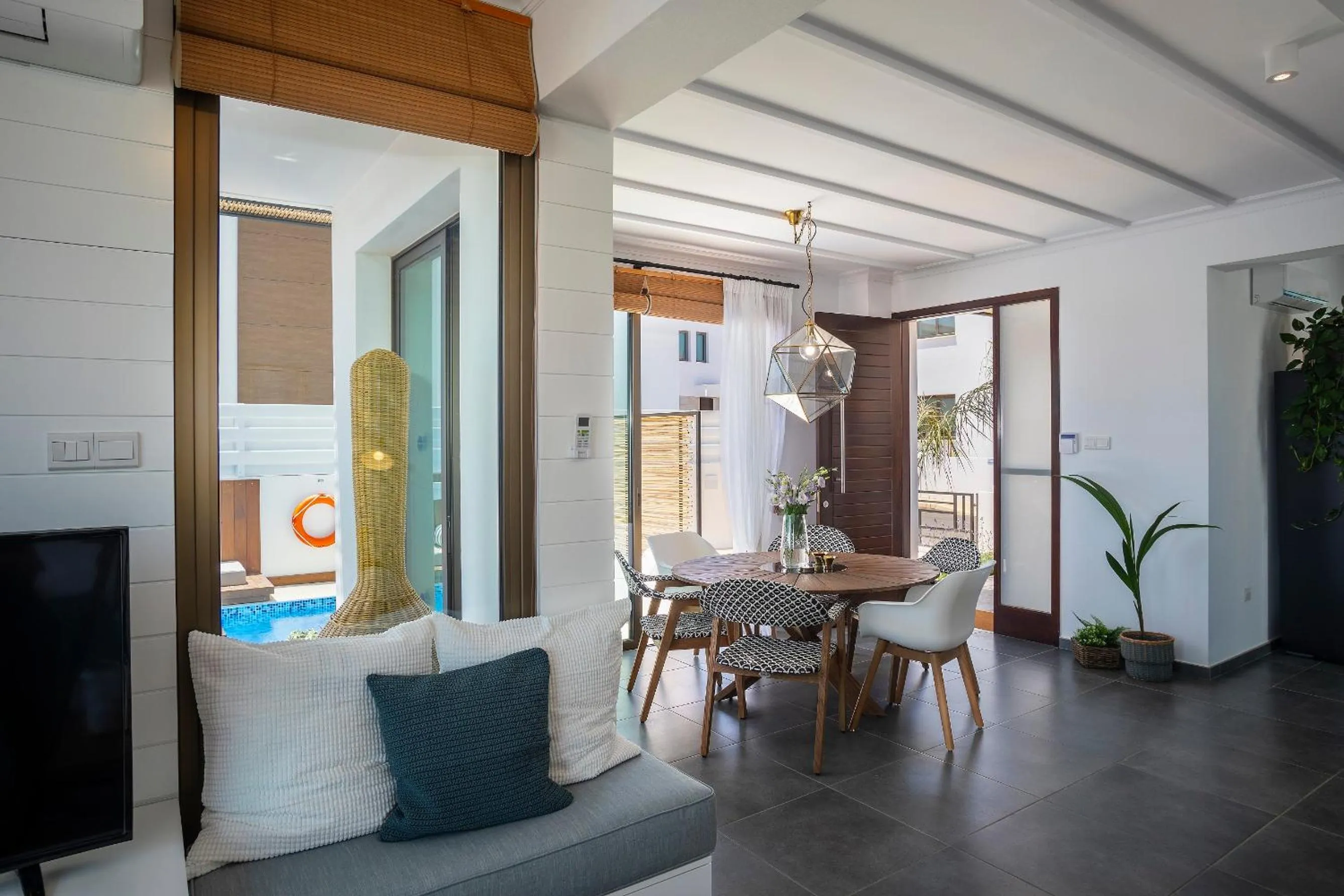 Living room in Chris Le Mare Luxury Villa