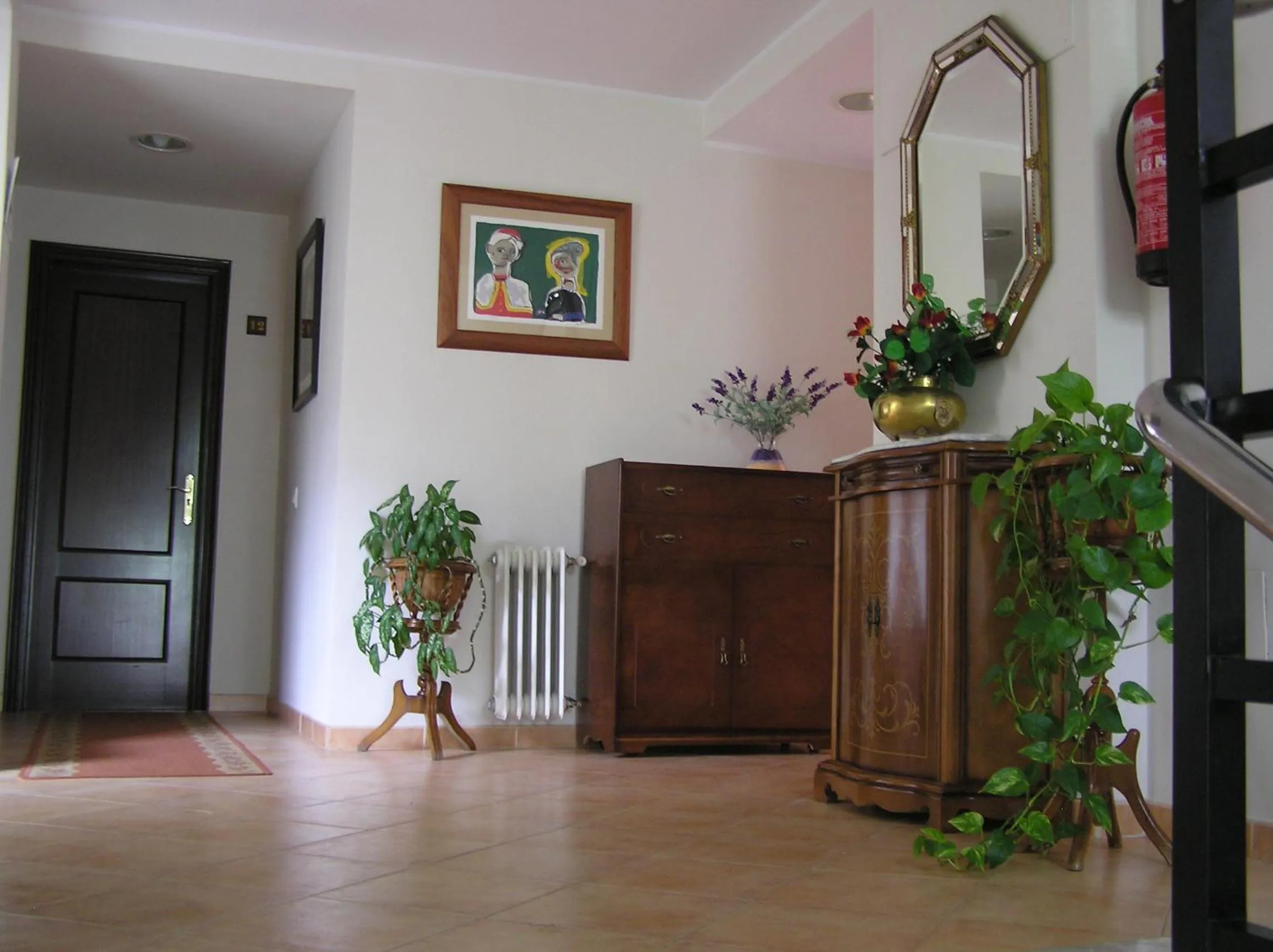 Decorative detail in Hotel Entreviñes