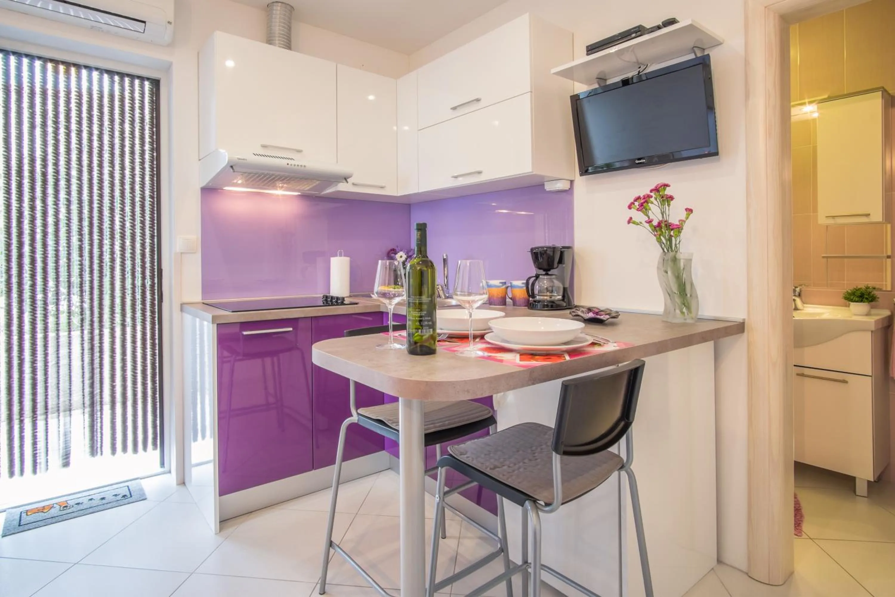 Kitchen or kitchenette in Apartments Stasic